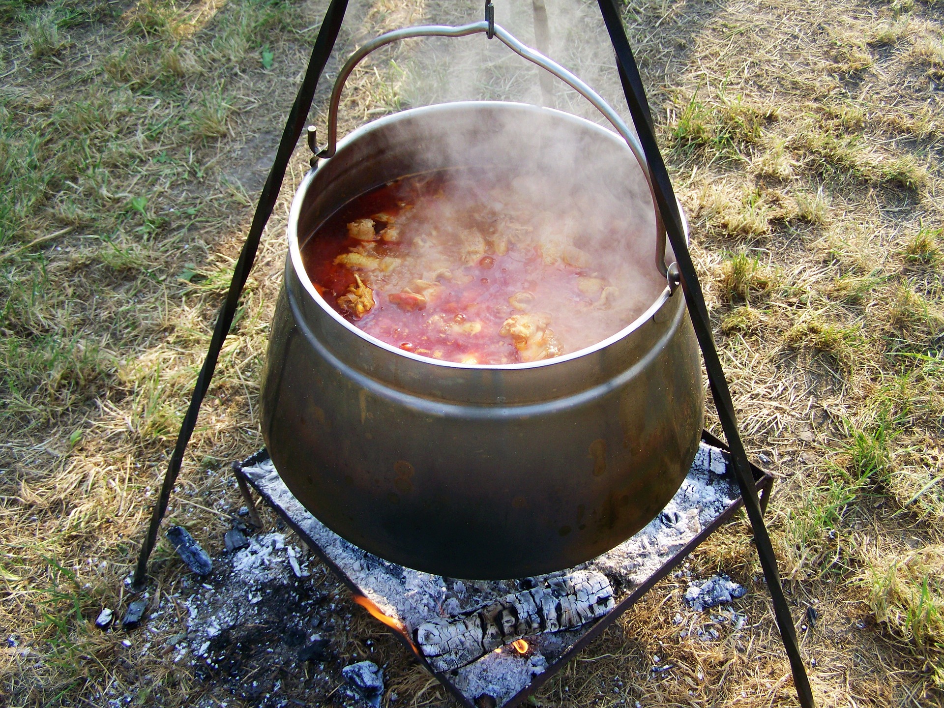 Goulash soup hungarian food