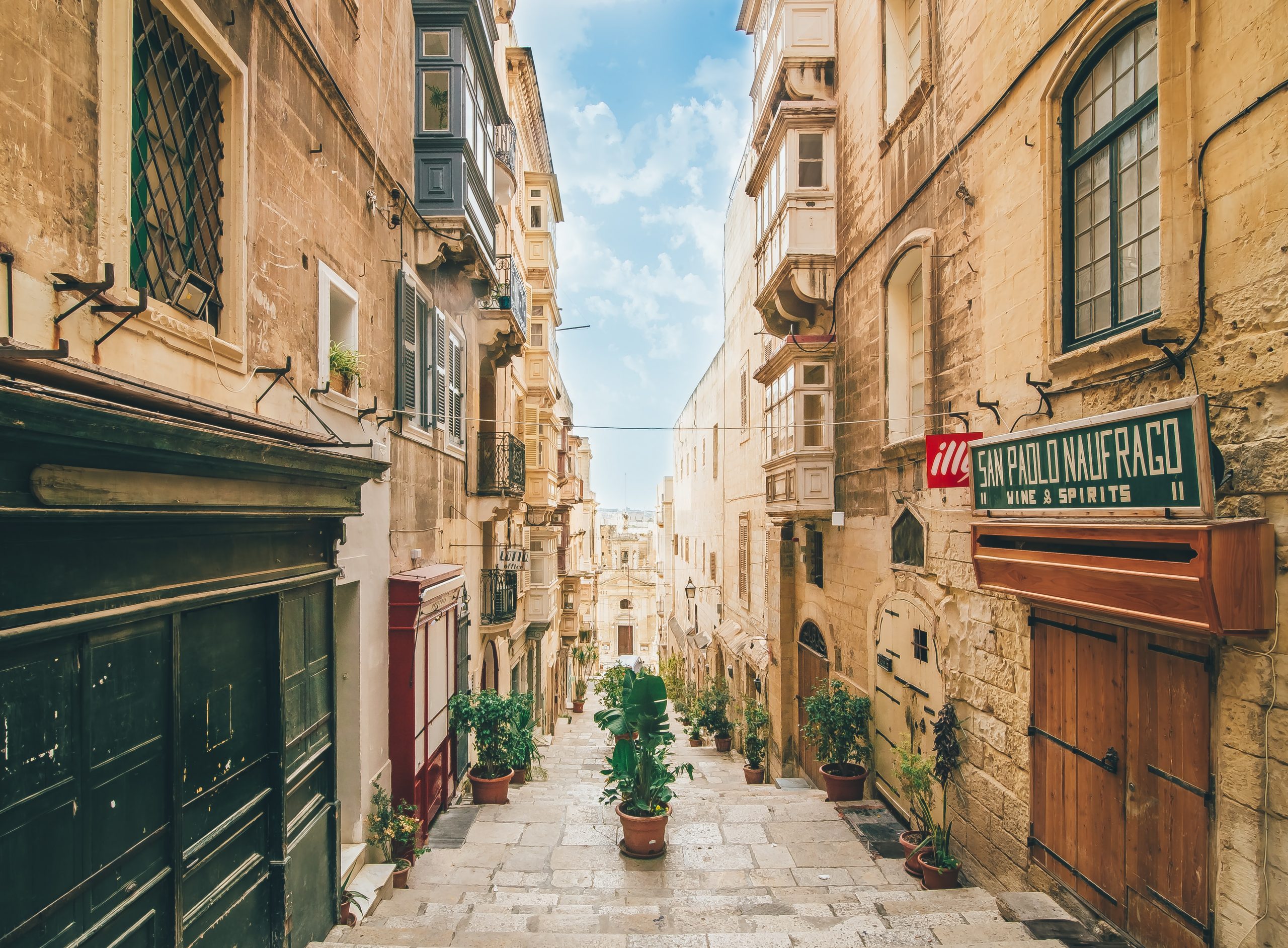 Gzira in Malta is a great place to stay for laid back tourists