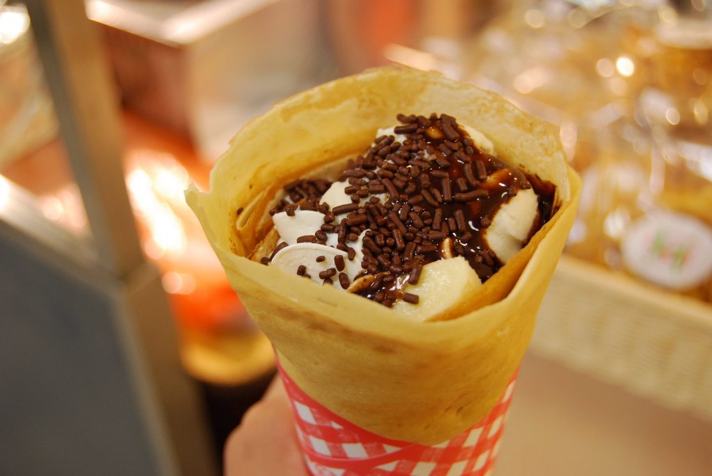 Harajuku Cone Pancake Tokyo Japan