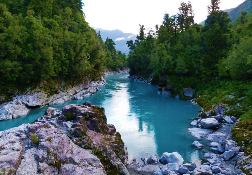 Hokitika Gorge River Rocks