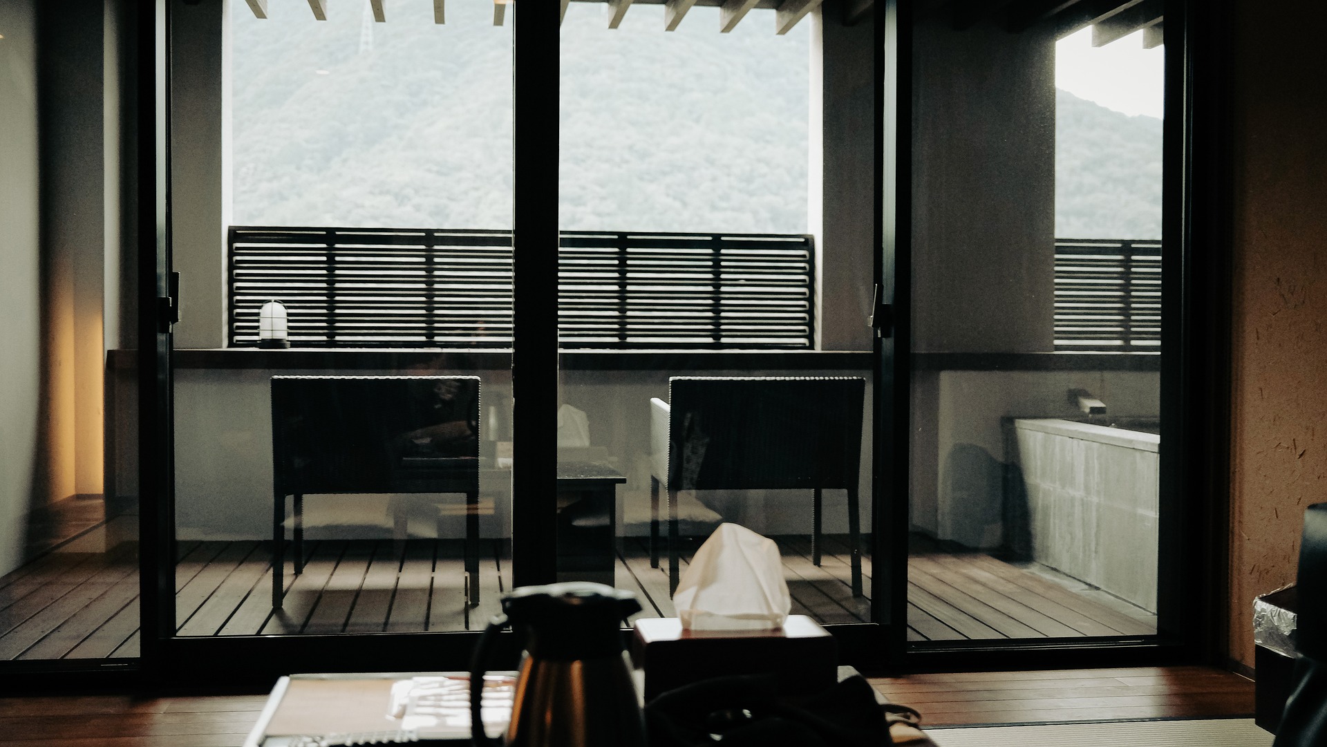 Hakone room with onsen