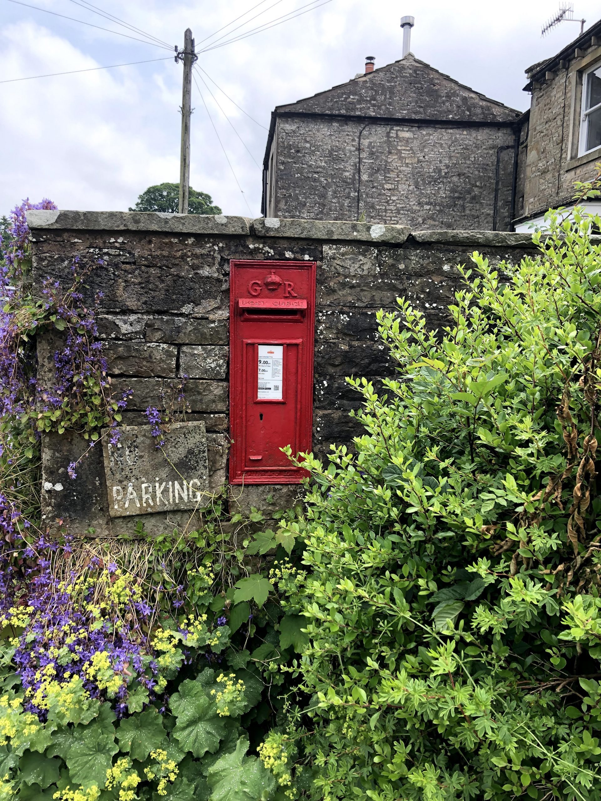 Hawes market place centre postbox