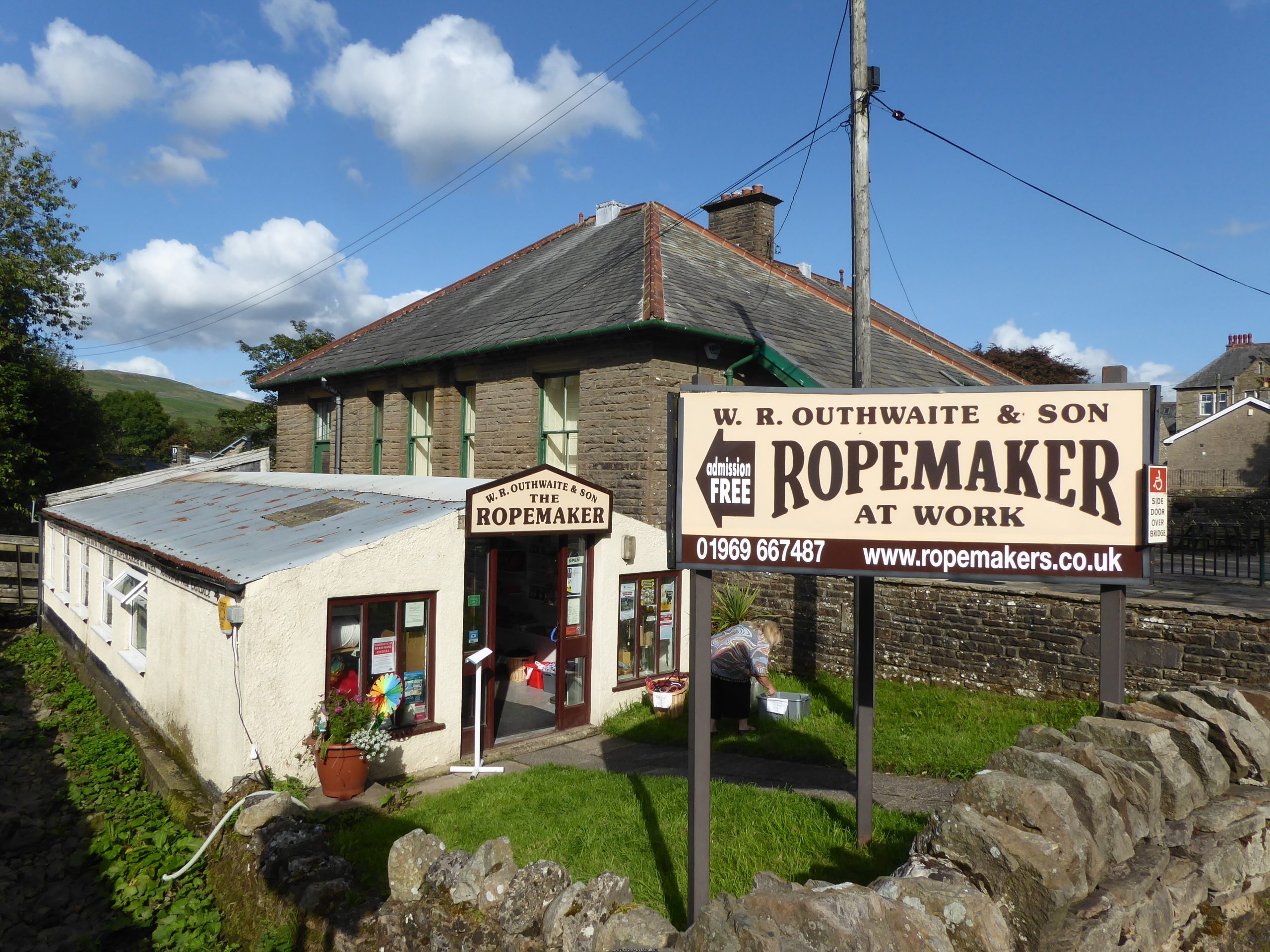Hawes Ropemakers in Yorkshire Dales