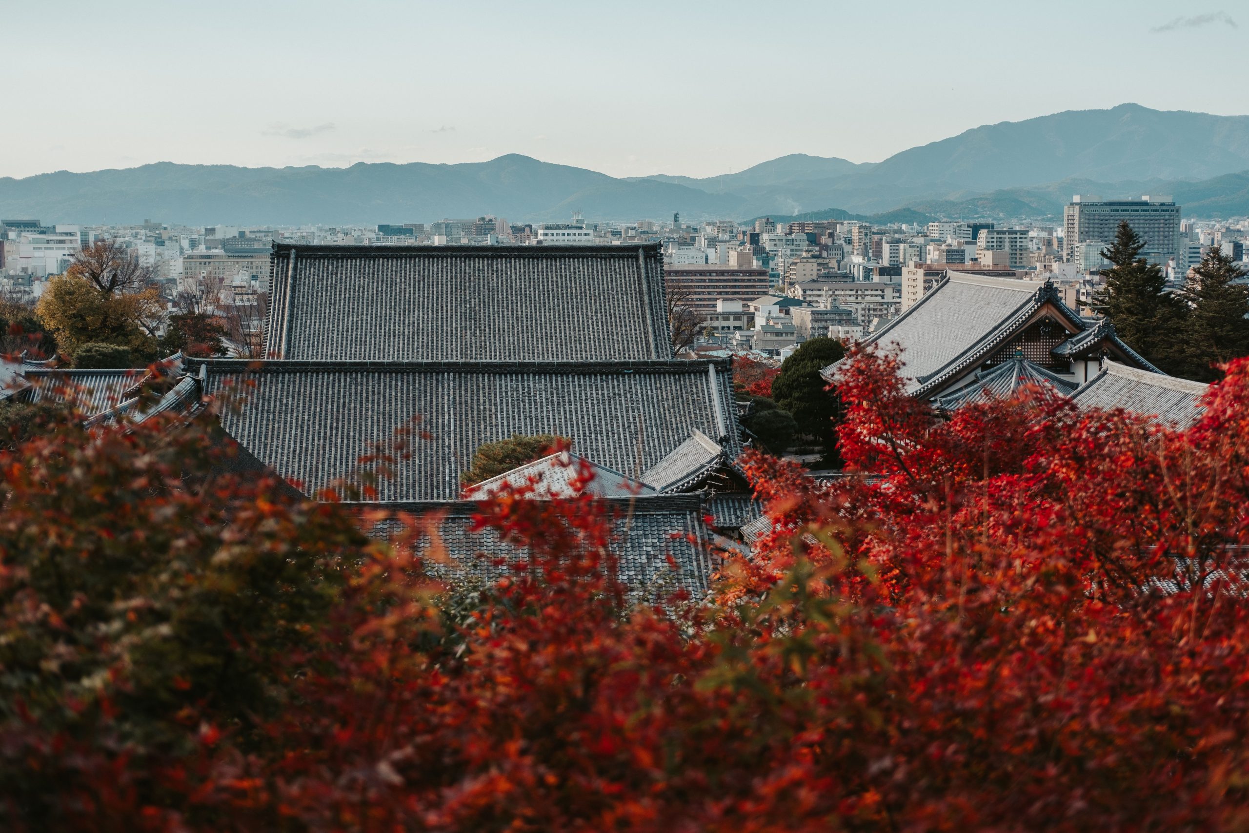 Higashiyama Jisho-ji View of Kyoto Autumn Colours Higashiyama Jisho-ji View of Kyoto Autumn Colours