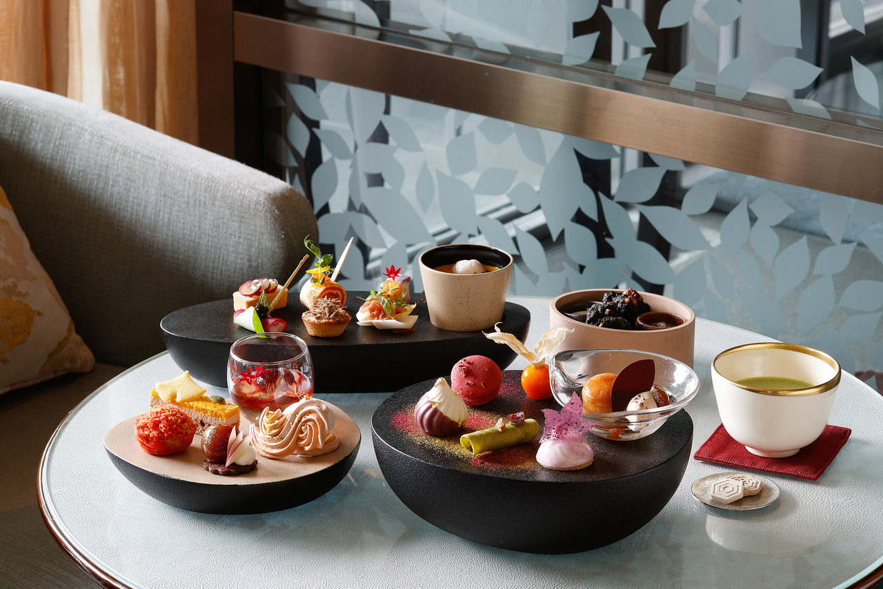 High tea at Palace Lounge Tokyo - Image Credit - The Palace Lounge