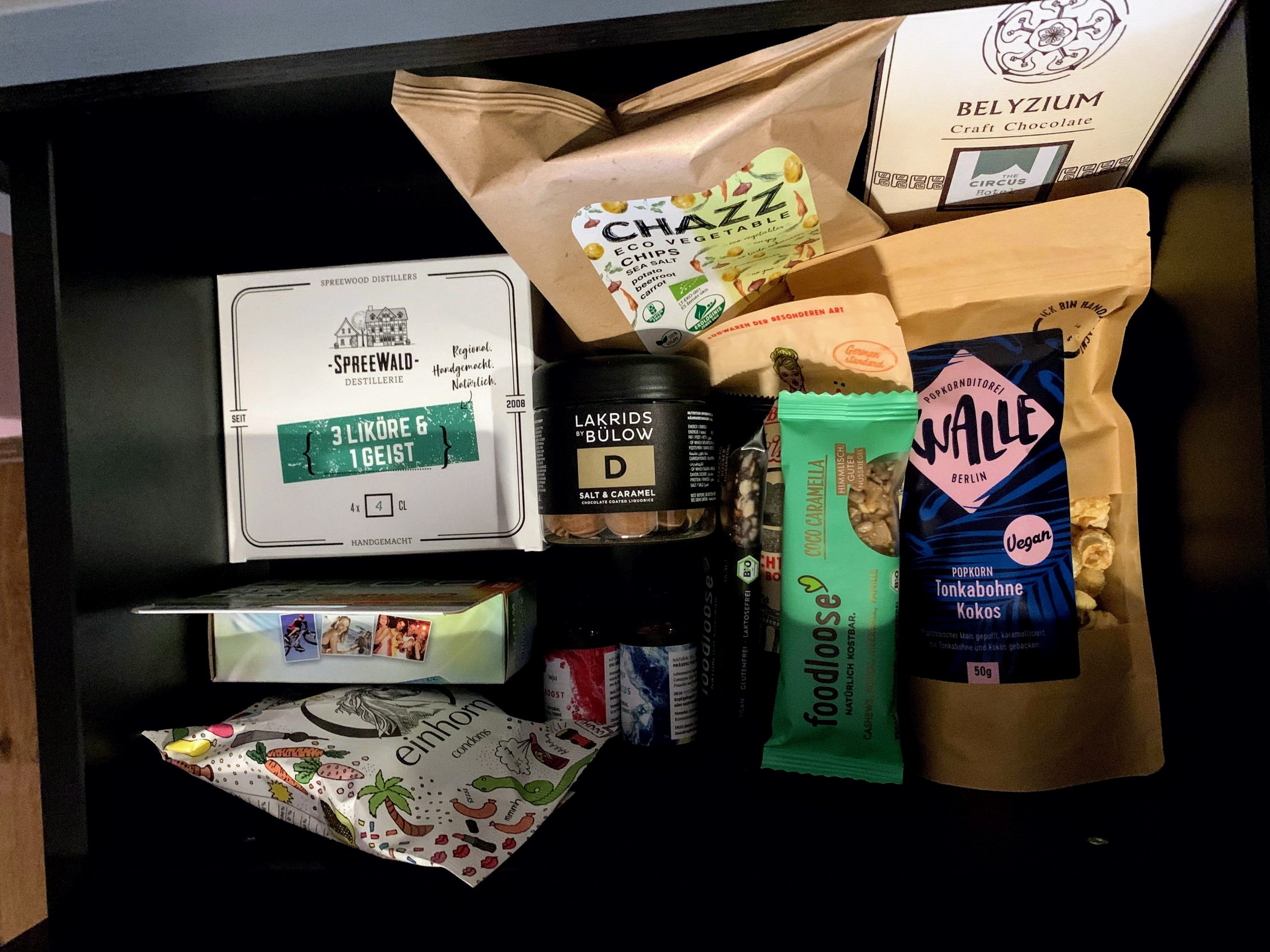 hipster mini bar with cool products