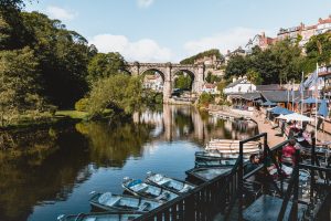 One of the best things to do in Knaresborough is to admire the Railway Viaduct over River Nidd