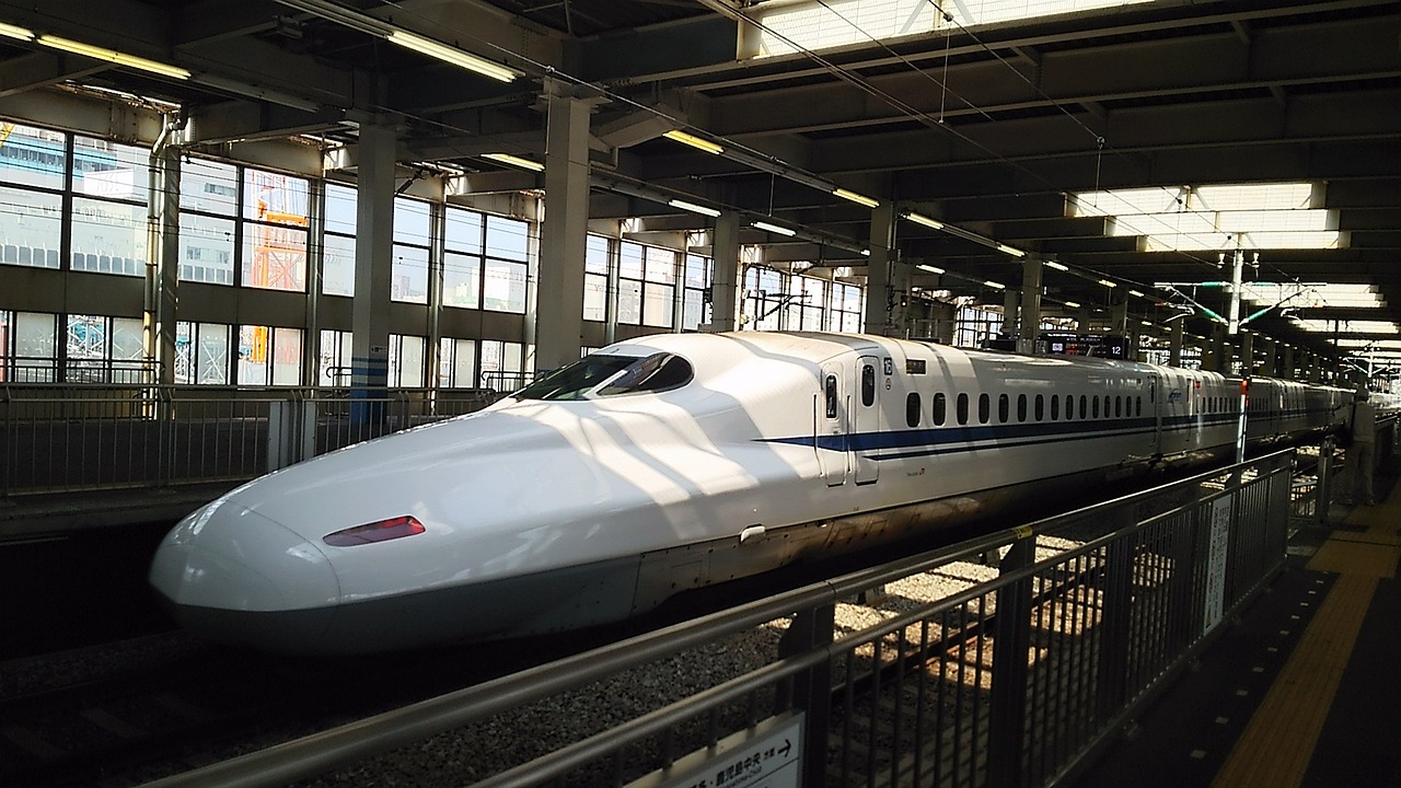Hiroshima from Osaka bullet train Hiroshima from Osaka bullet train