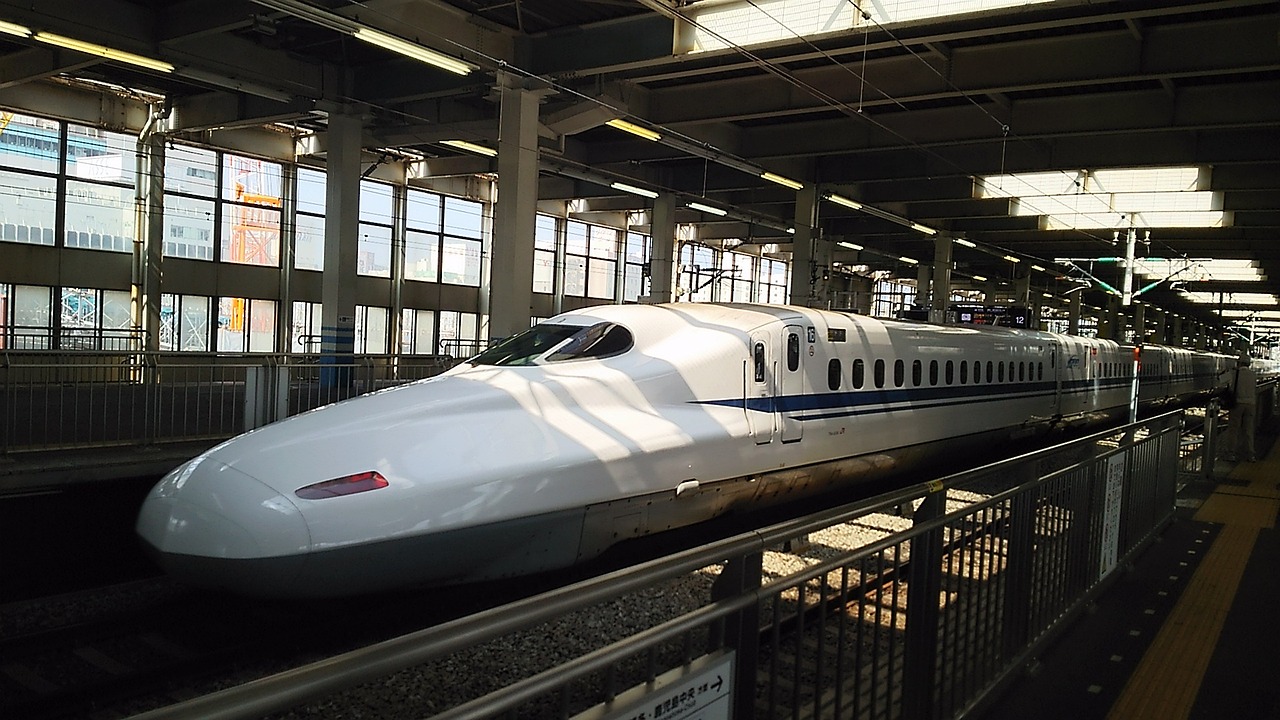 Hiroshima from Osaka bullet train