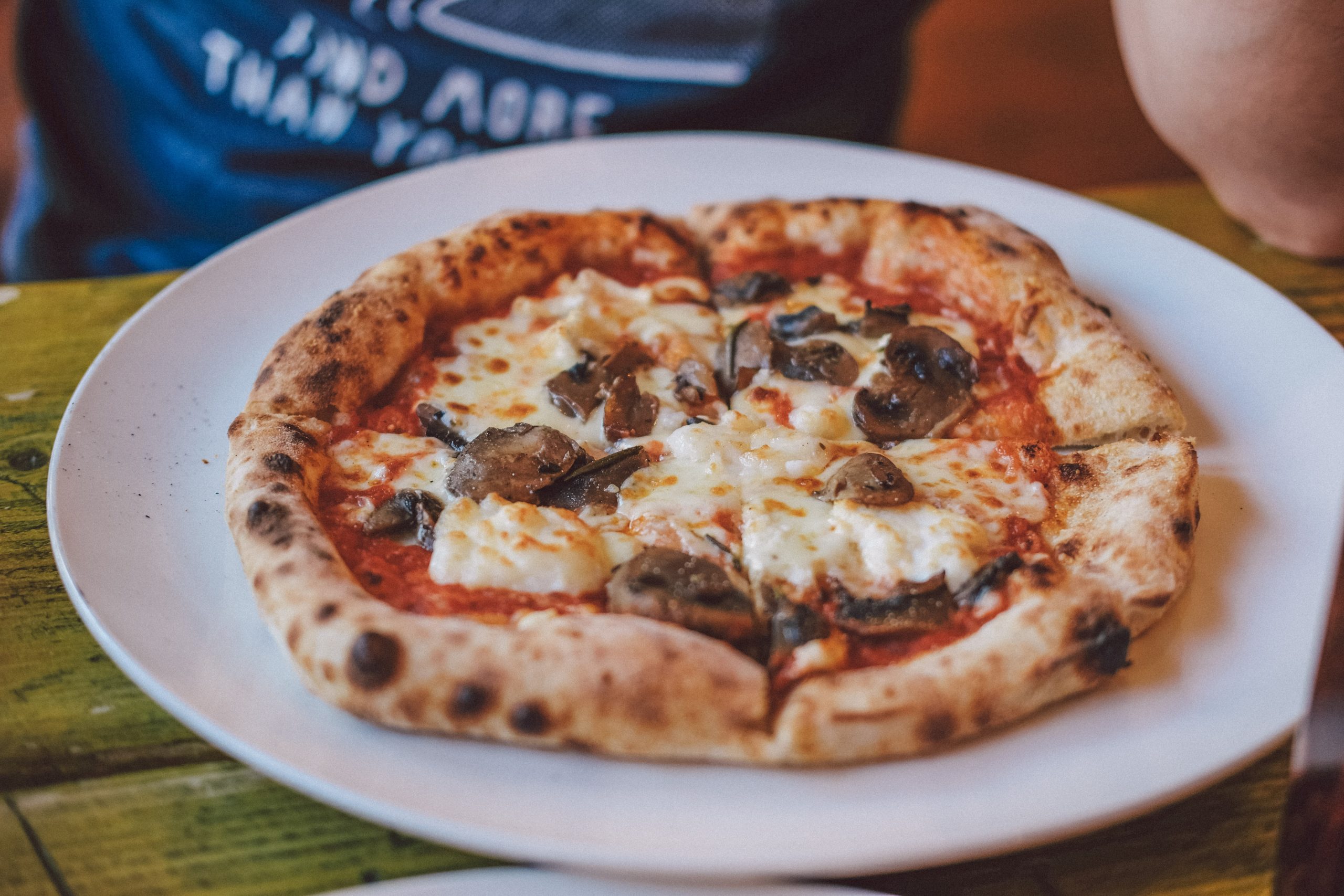 pizza at Hooker and eight in Gloucester pizza at Hooker and eight in Gloucester