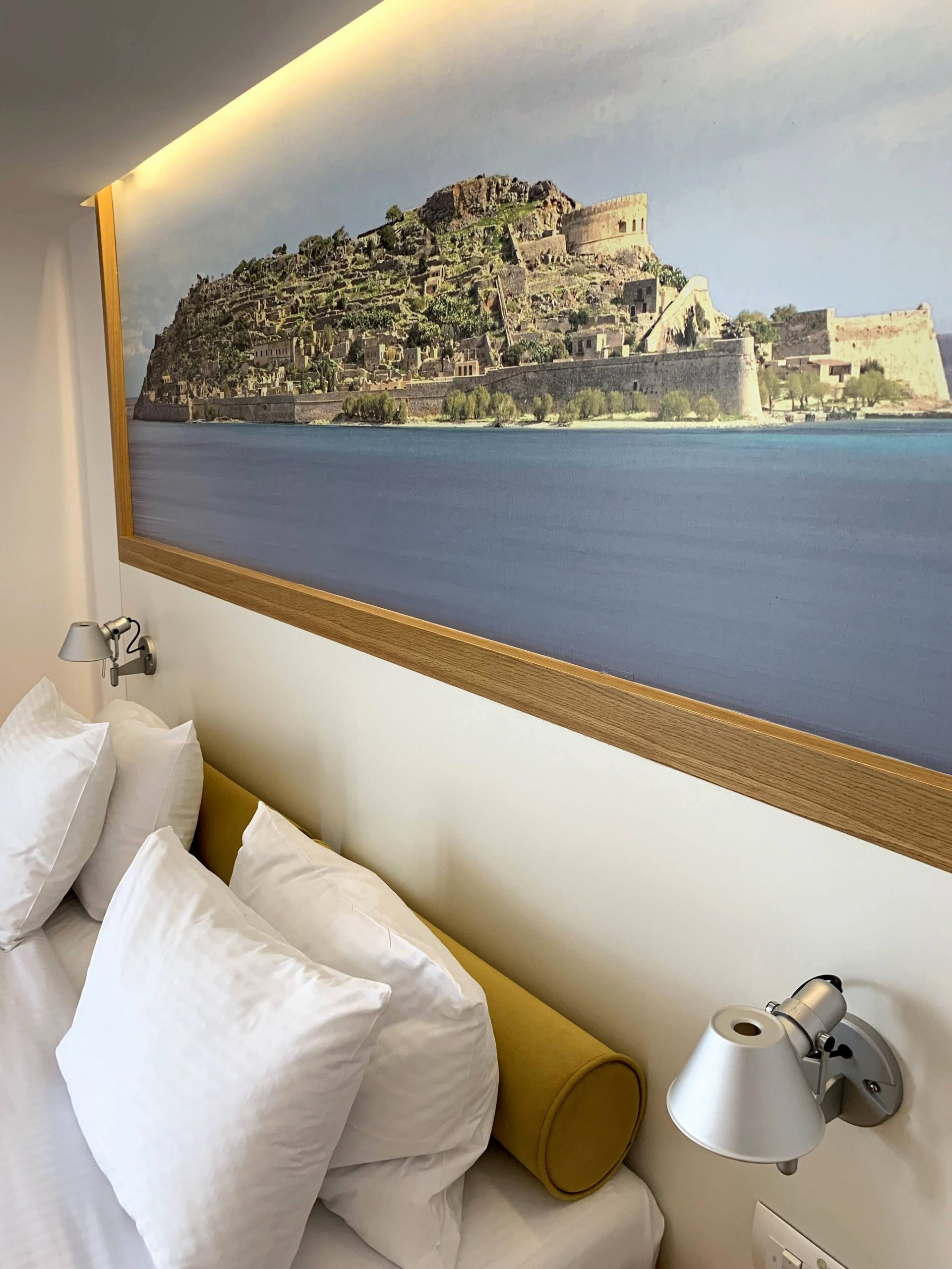 Hotel Room Olive Green Crete