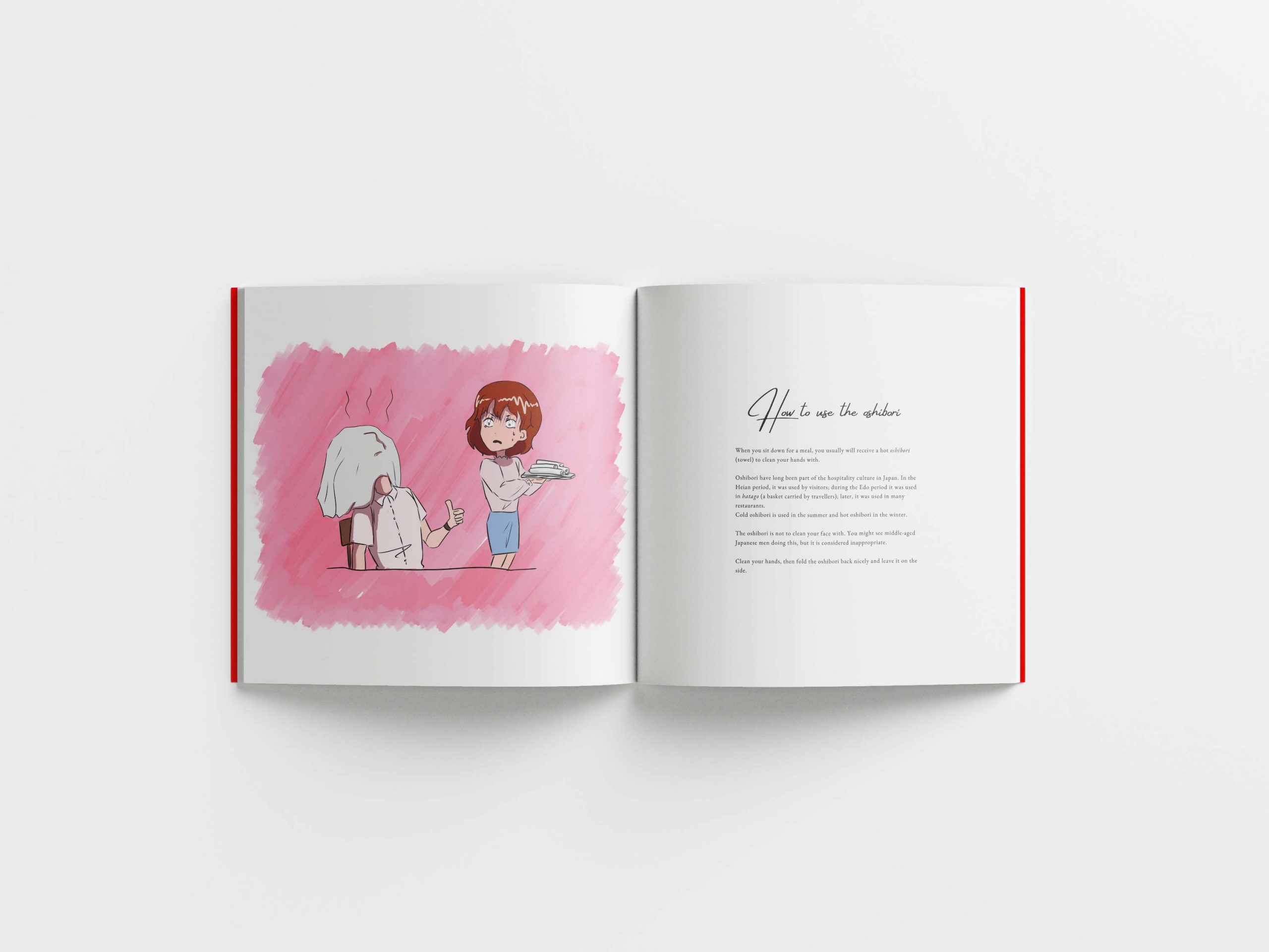 How to behave in Japan book pages How to behave in Japan book pages