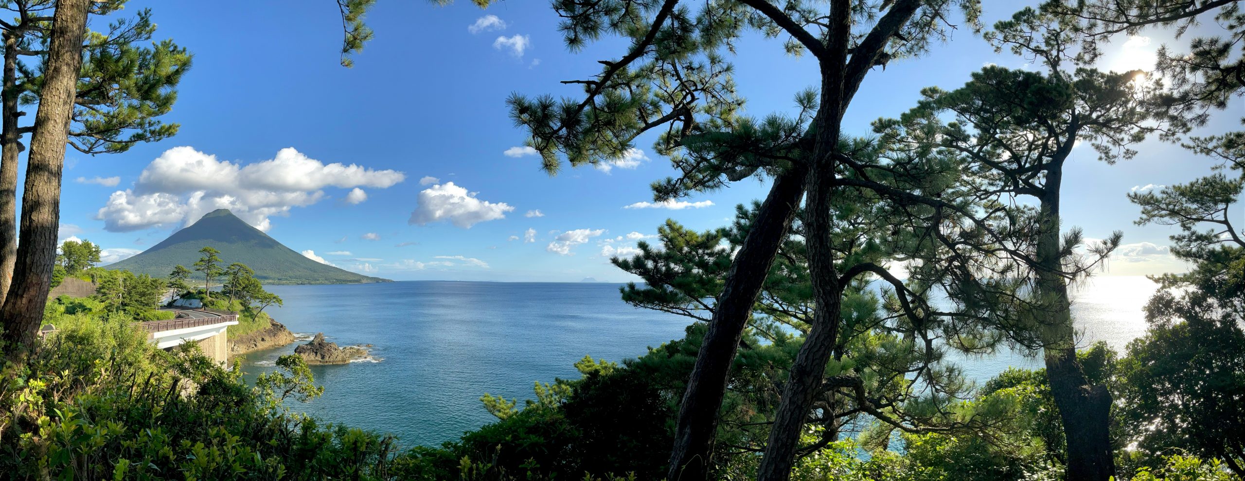 Ibusuki landscape in Kagoshima prefecture