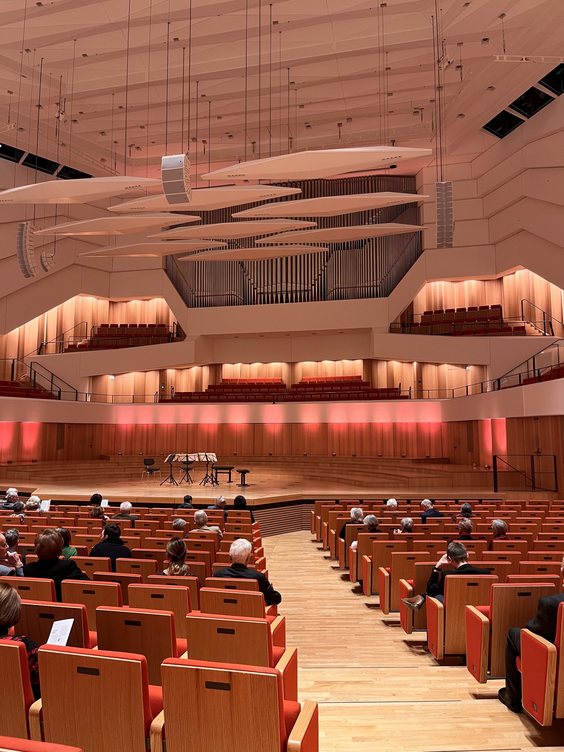 Inside Konzerthaus in Dresden