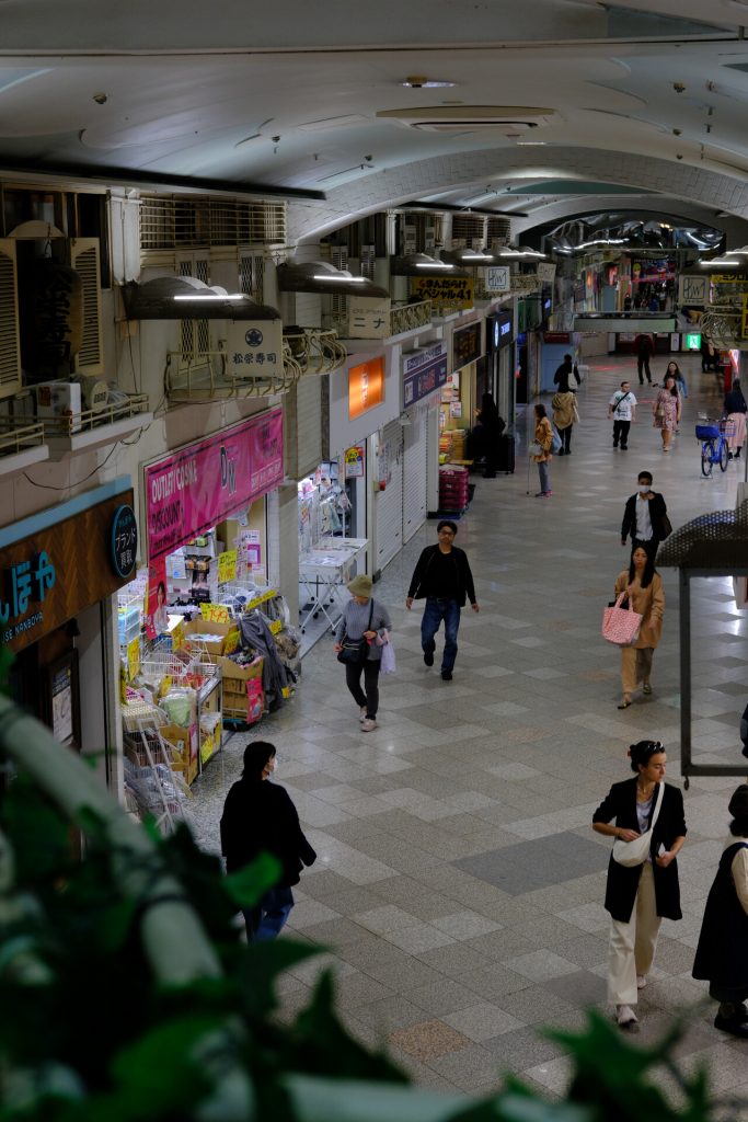 Inside Nakano broadway shopping centre