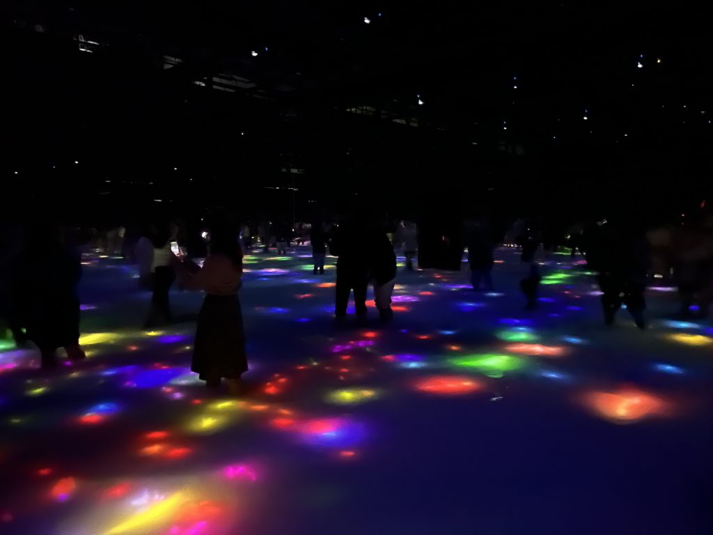 Inside the teamLab planets exhibition in Odaiba Tokyo