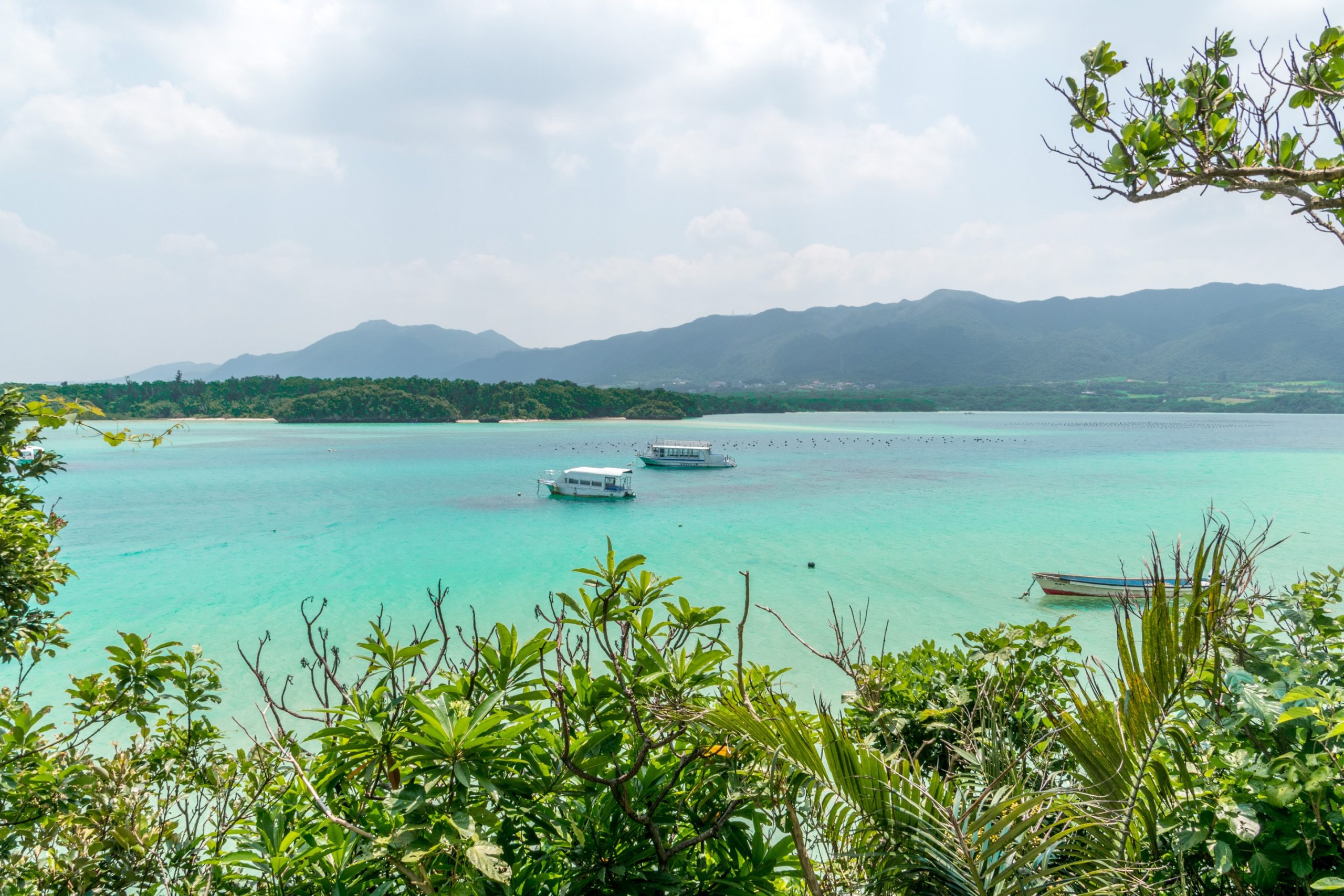 Ishigaki island beach in Okinawa Japan