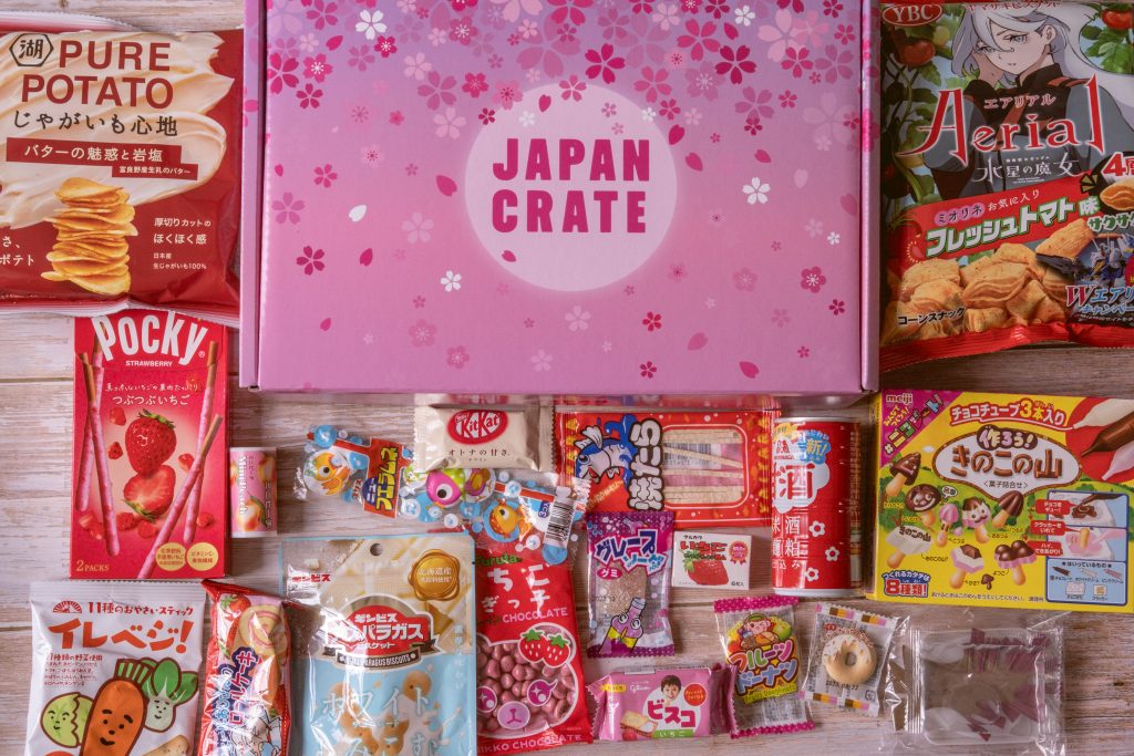 Japan Crate subscription box contents