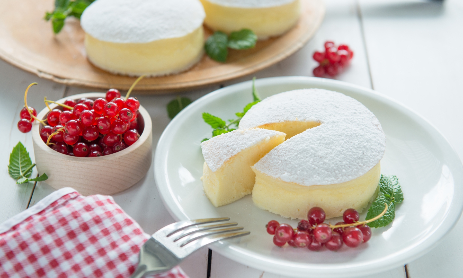 Japanese cheesecake