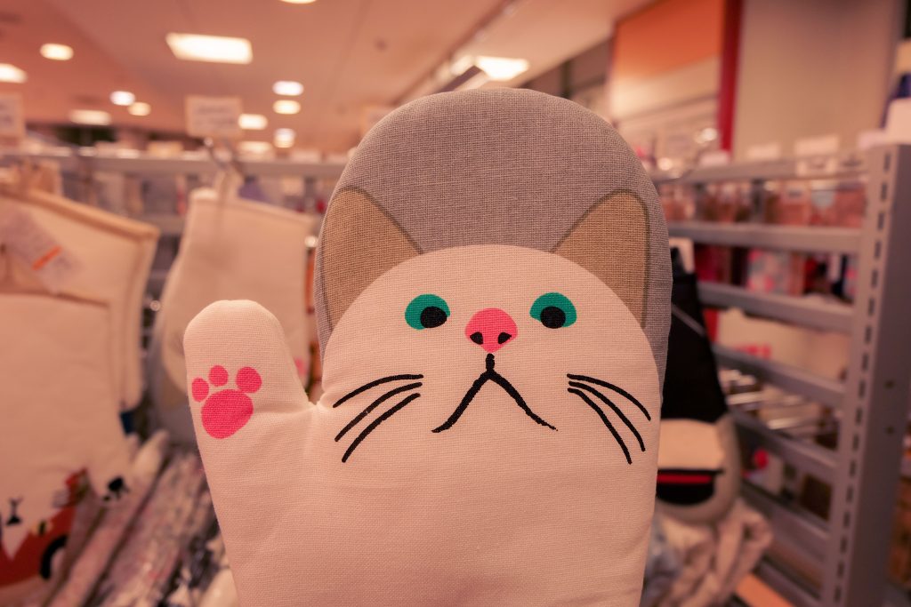 Japanese kawaii oven glove