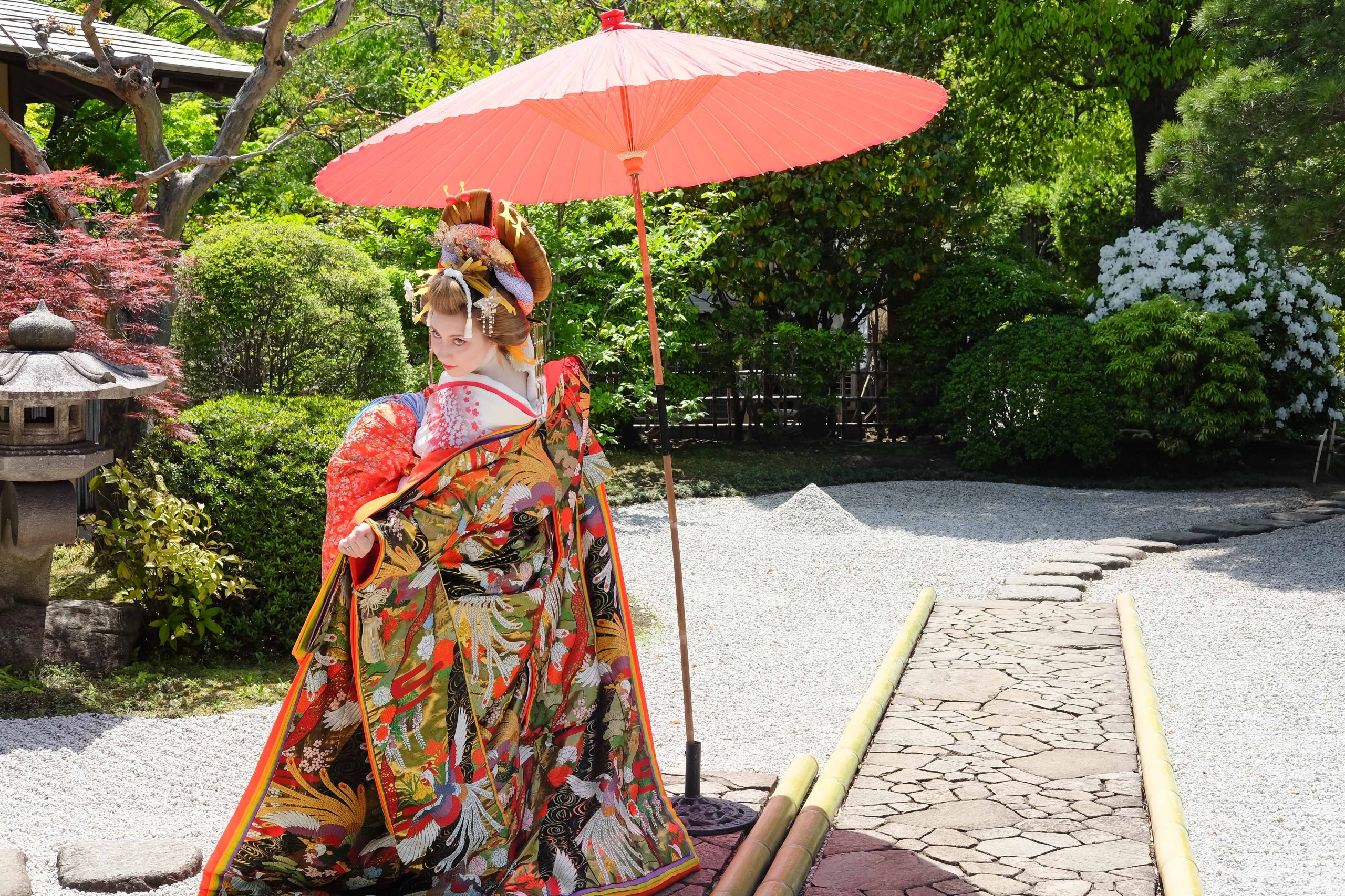 Japanese Kimono Dress Oiran 