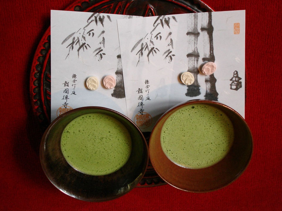 Japanese Matcha Tea Sweets