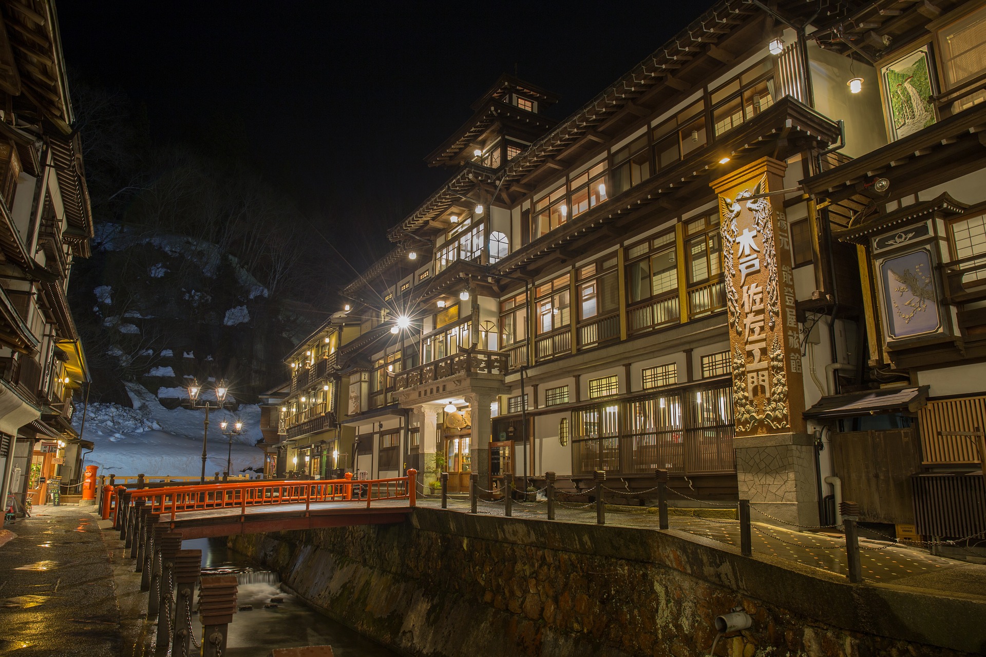 Japanese Ryokan Building