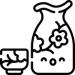 Japanese sake icon