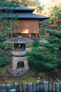 Kenrokuen garden with its many traditional Japanese features