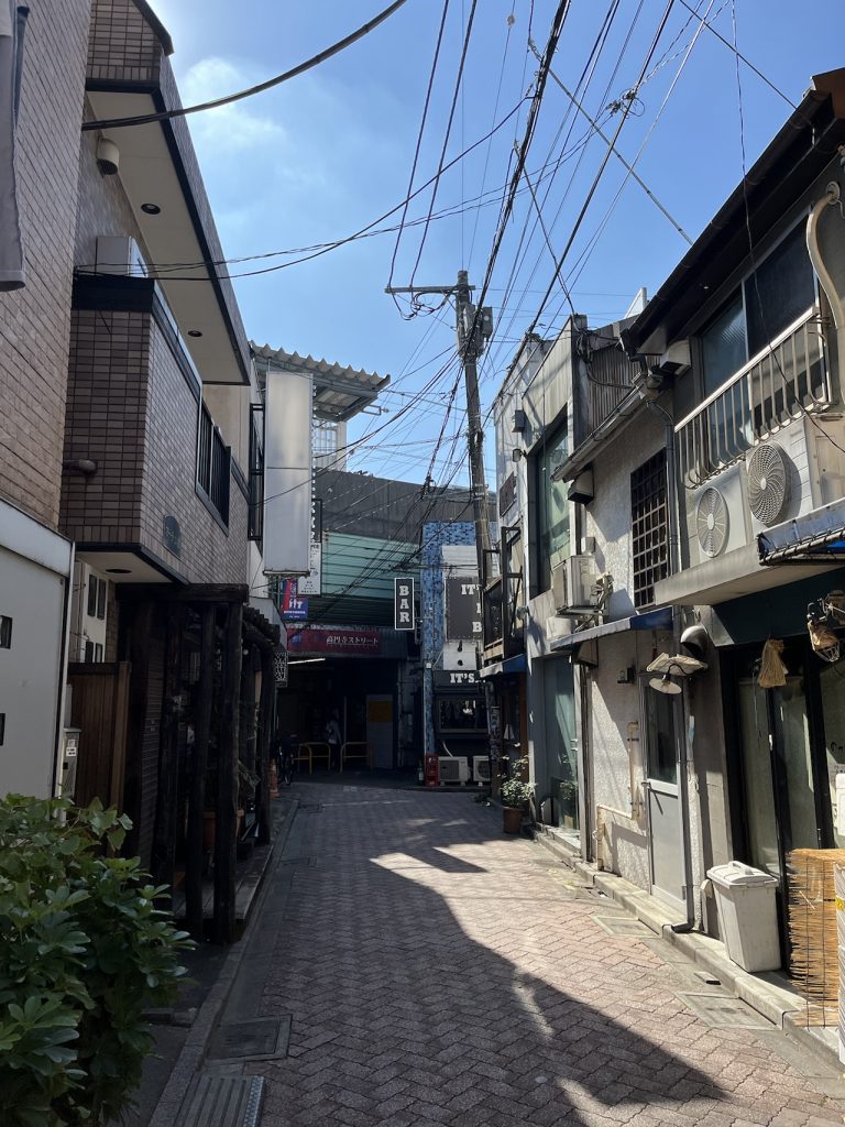 Kichijoji small alley during the day