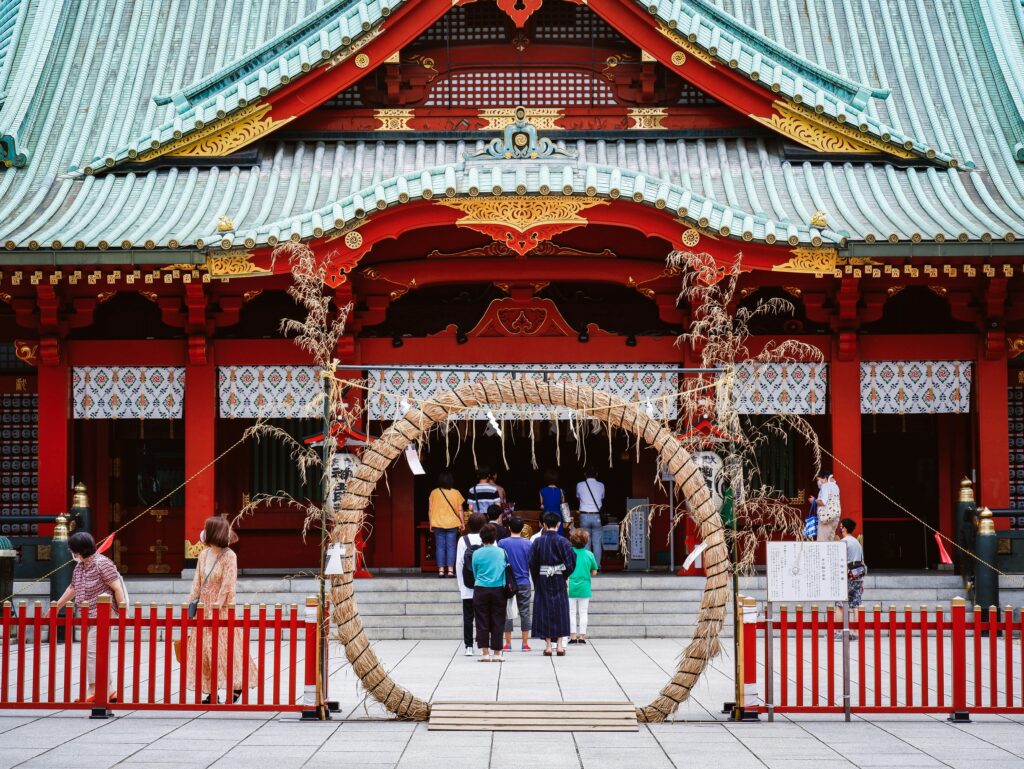 Kanda Shrine where the Kanda matsuri takes place