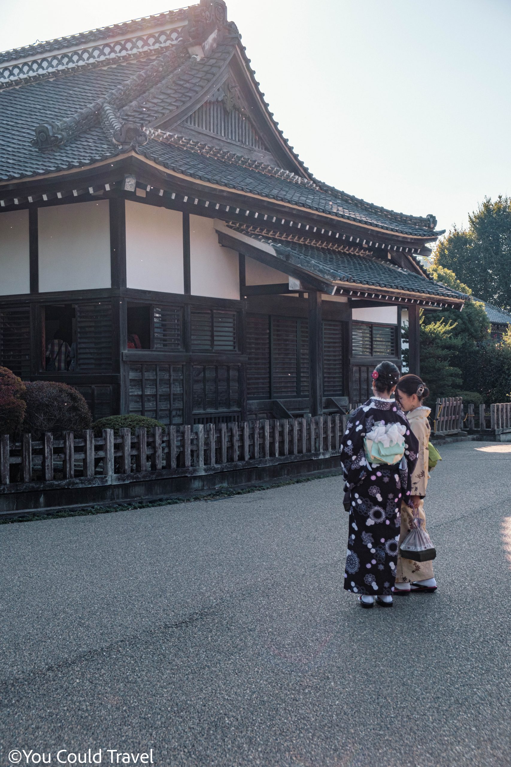 Kawagoe - wearing a traditional Kimono