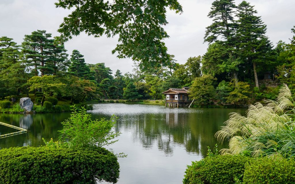 Kenrokuen Garden in Kanazawa