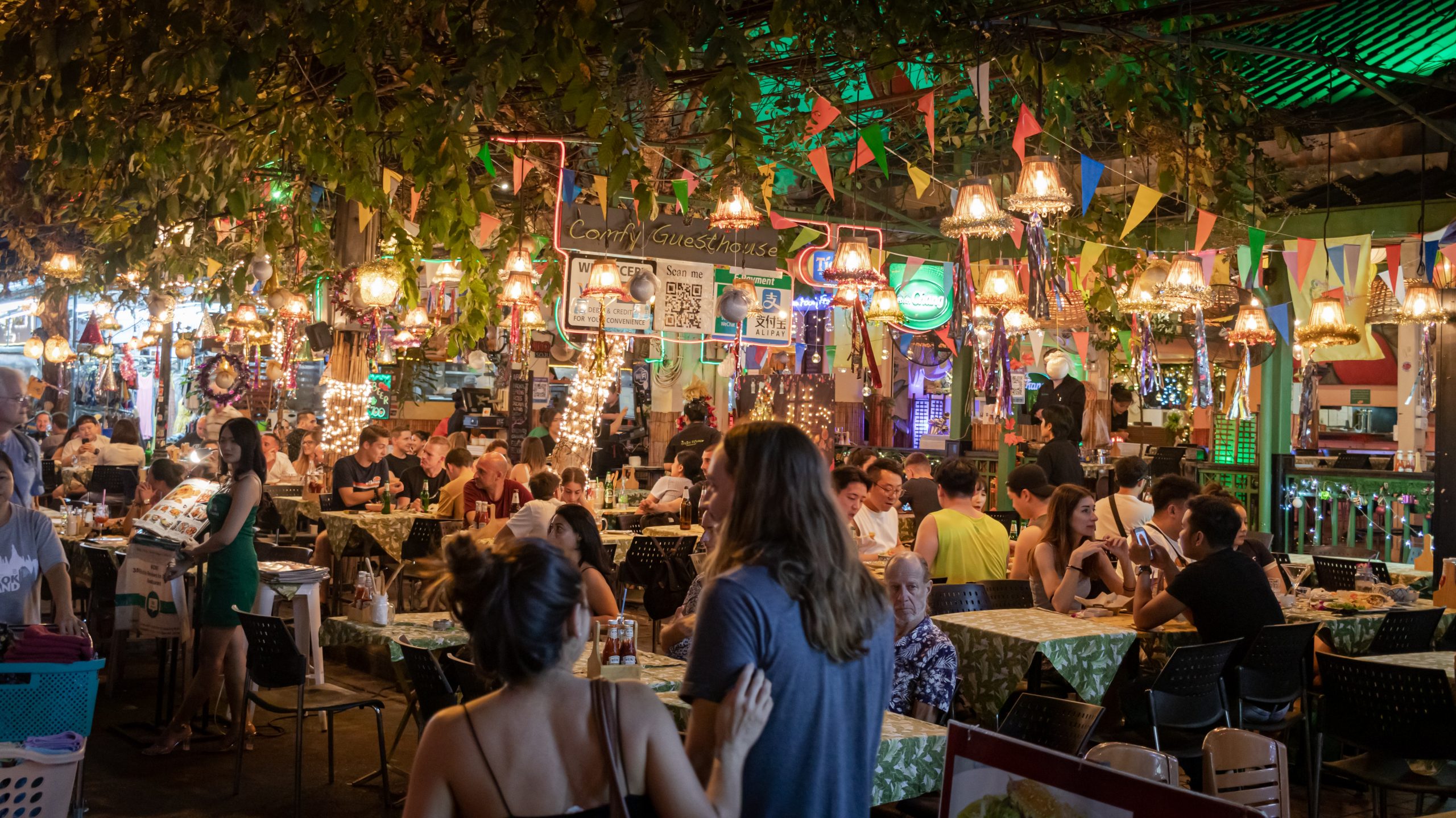 Khao San Road in Thailand