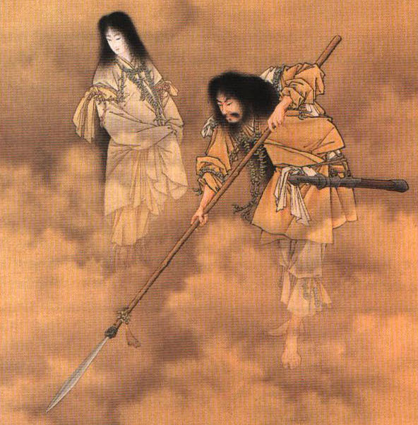 izanami and izanagi - Japanese legends - the creators of Japan izanami and izanagi - Japanese legends - the creators of Japan