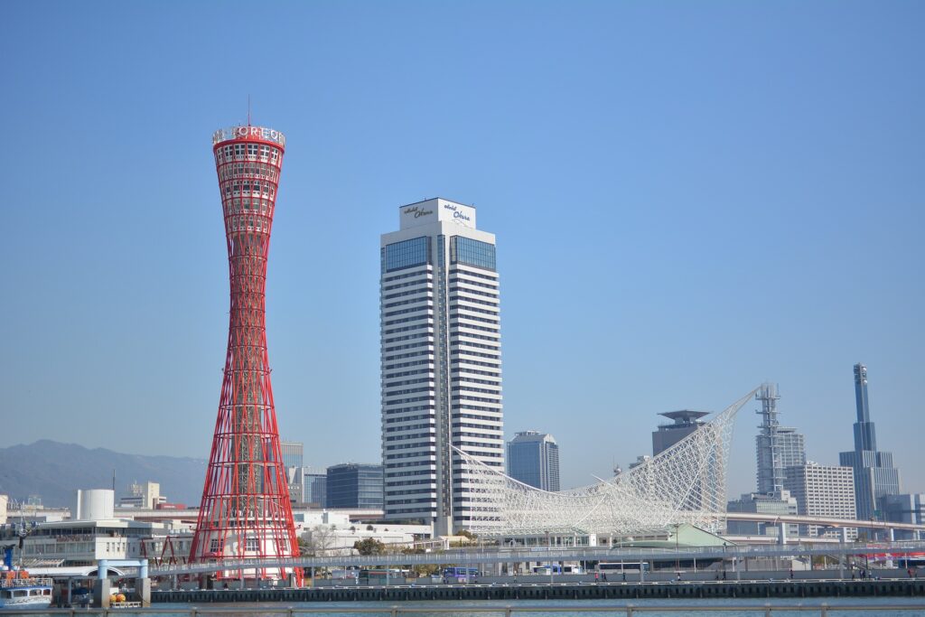 Kobe harbourside Japan