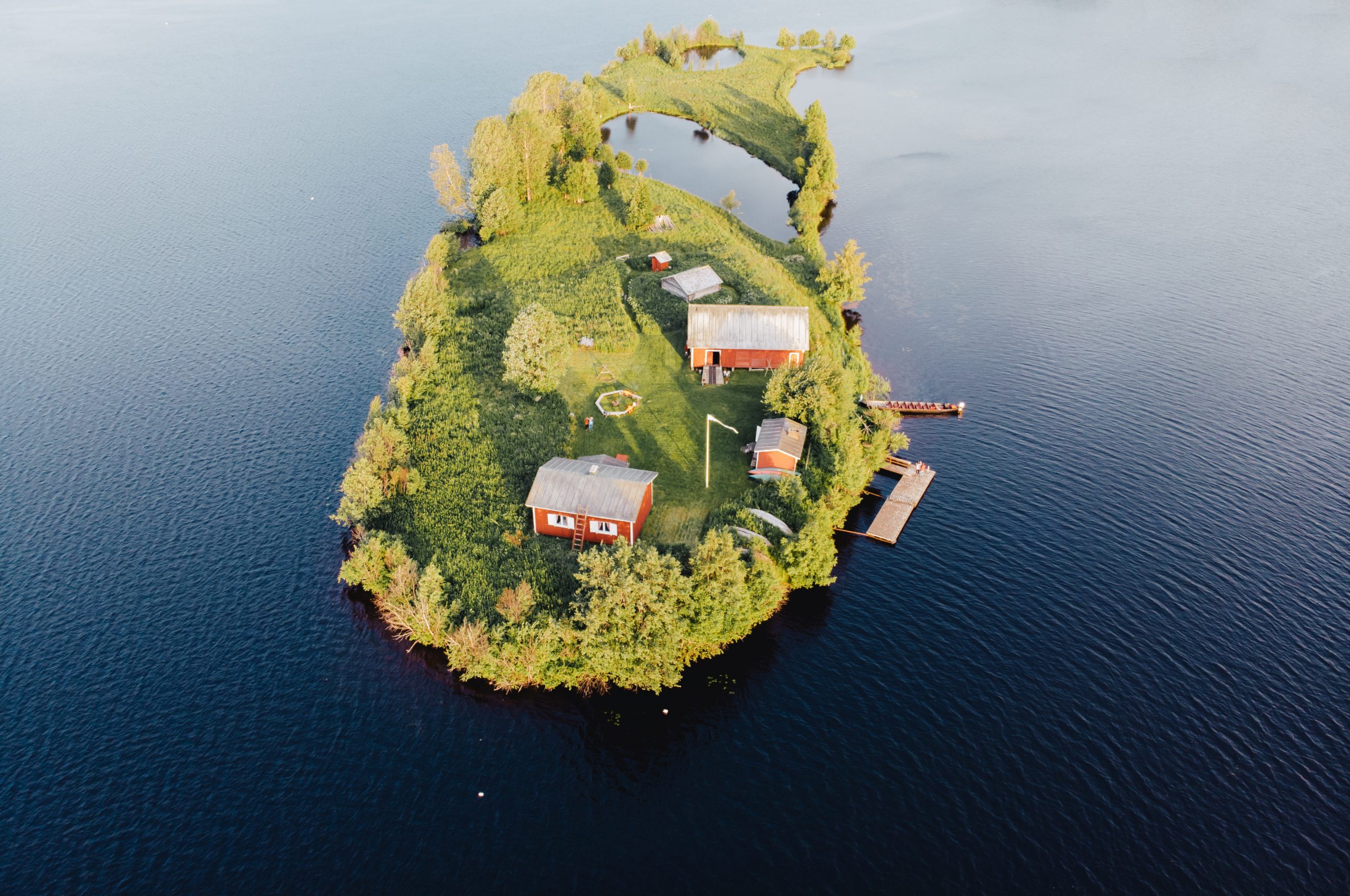 Kotisaari Island Drone Photography