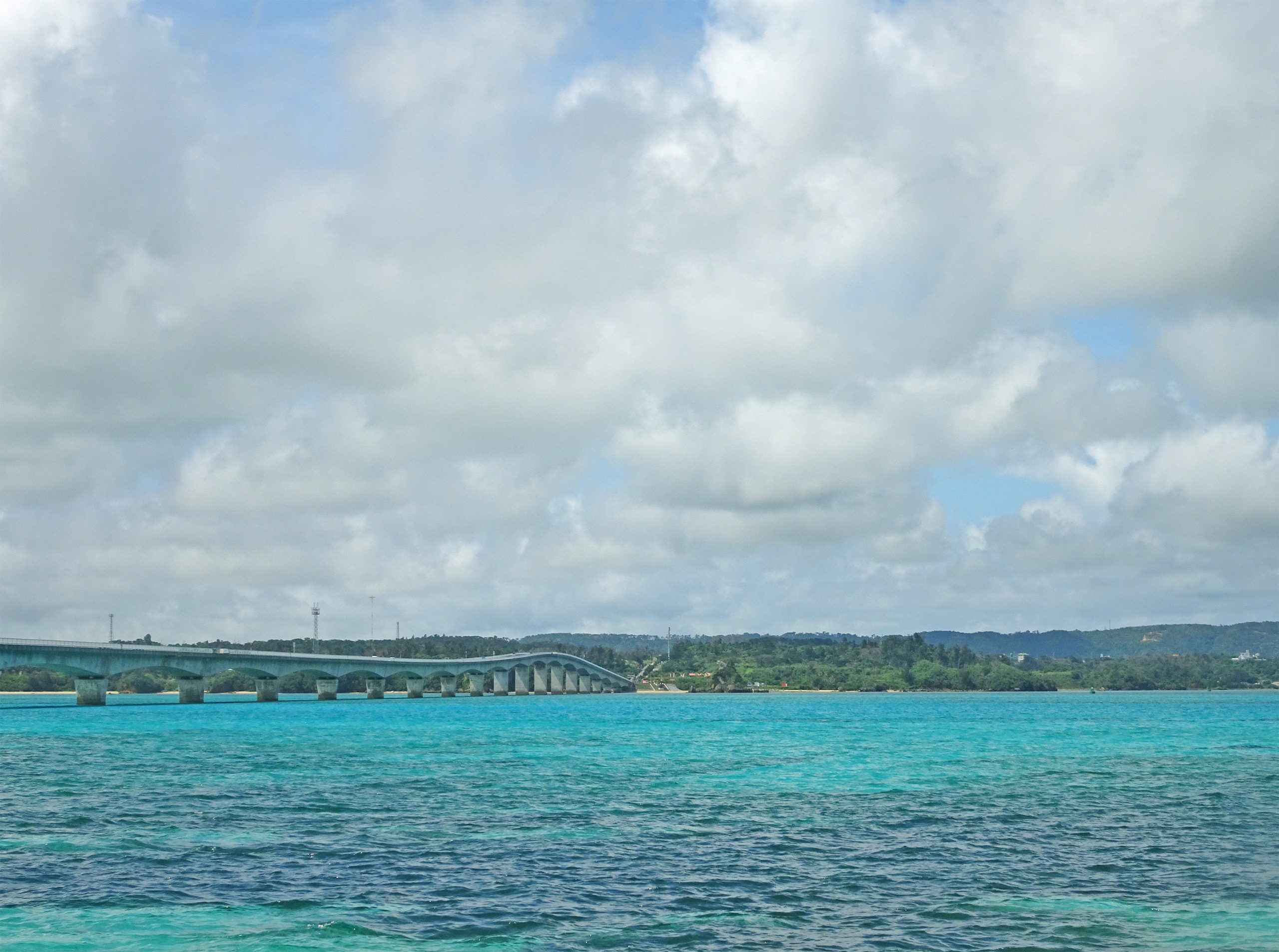 Kouri Beach in Nakijin, Okinawa, Japan Kouri Beach in Nakijin, Okinawa, Japan
