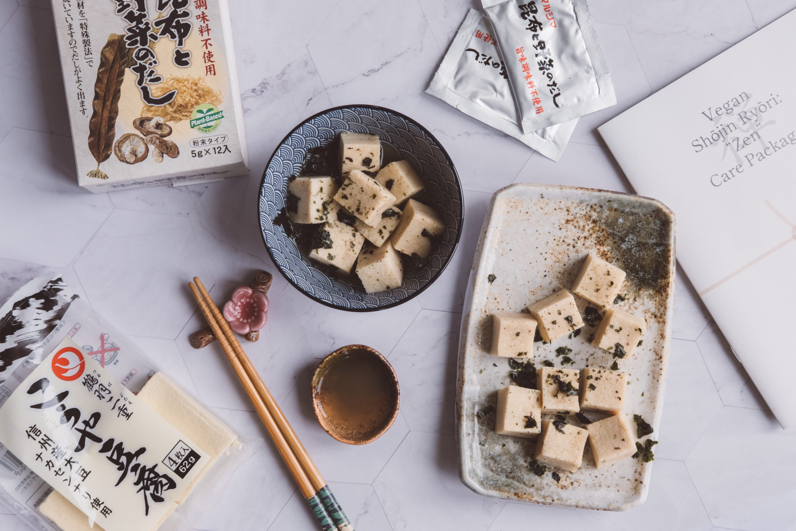 Koya Dofu Recipe I made using my Kokoro Care pack Koya Dofu Recipe I made using my Kokoro Care pack
