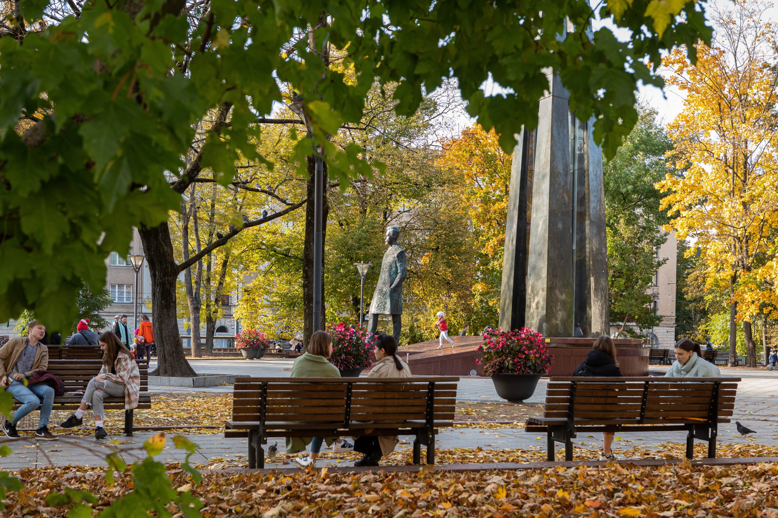 Kudirka Square Naujamiestis Vilnius Kudirka Square Naujamiestis Vilnius (Shutterstock)