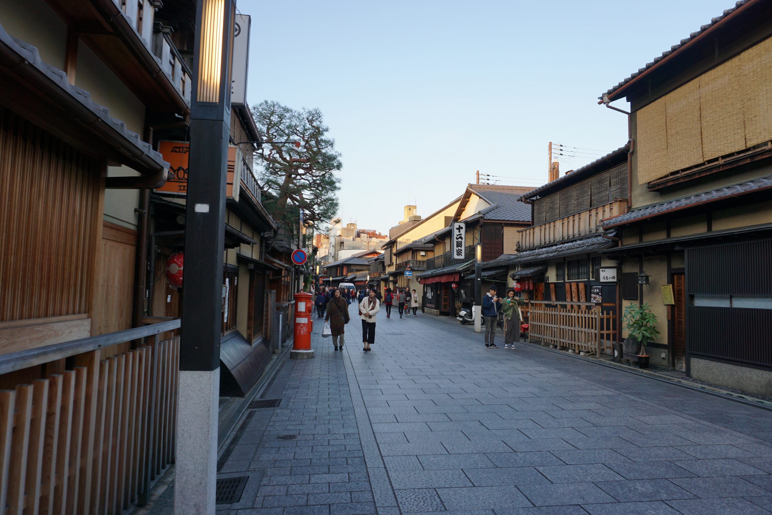 Kyoto gion in March
