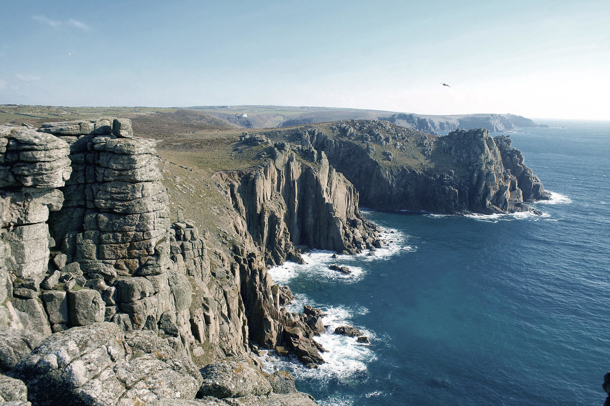 Lands End Cornwall England