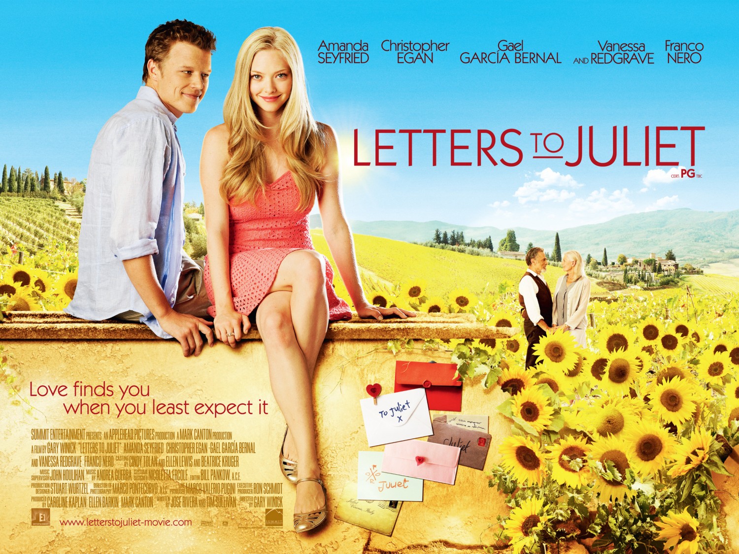 Letter to Juliet Travel Movies