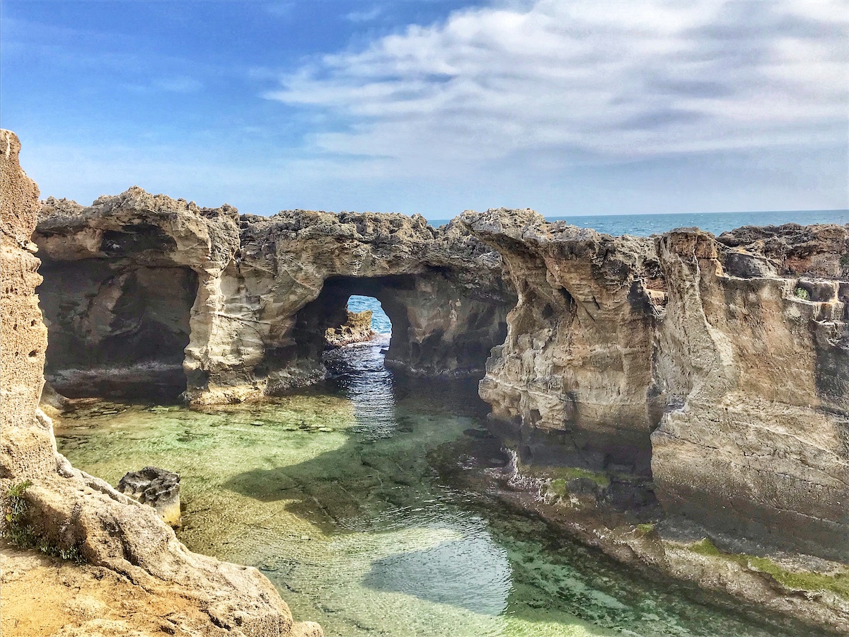 Swimming in Puglia