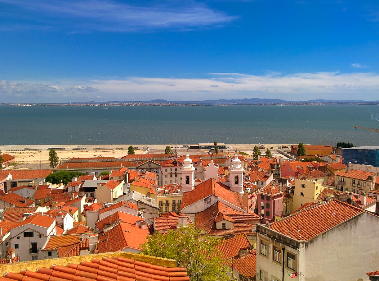 Lisbon Rooftop Vista Lisbon Rooftop Vista