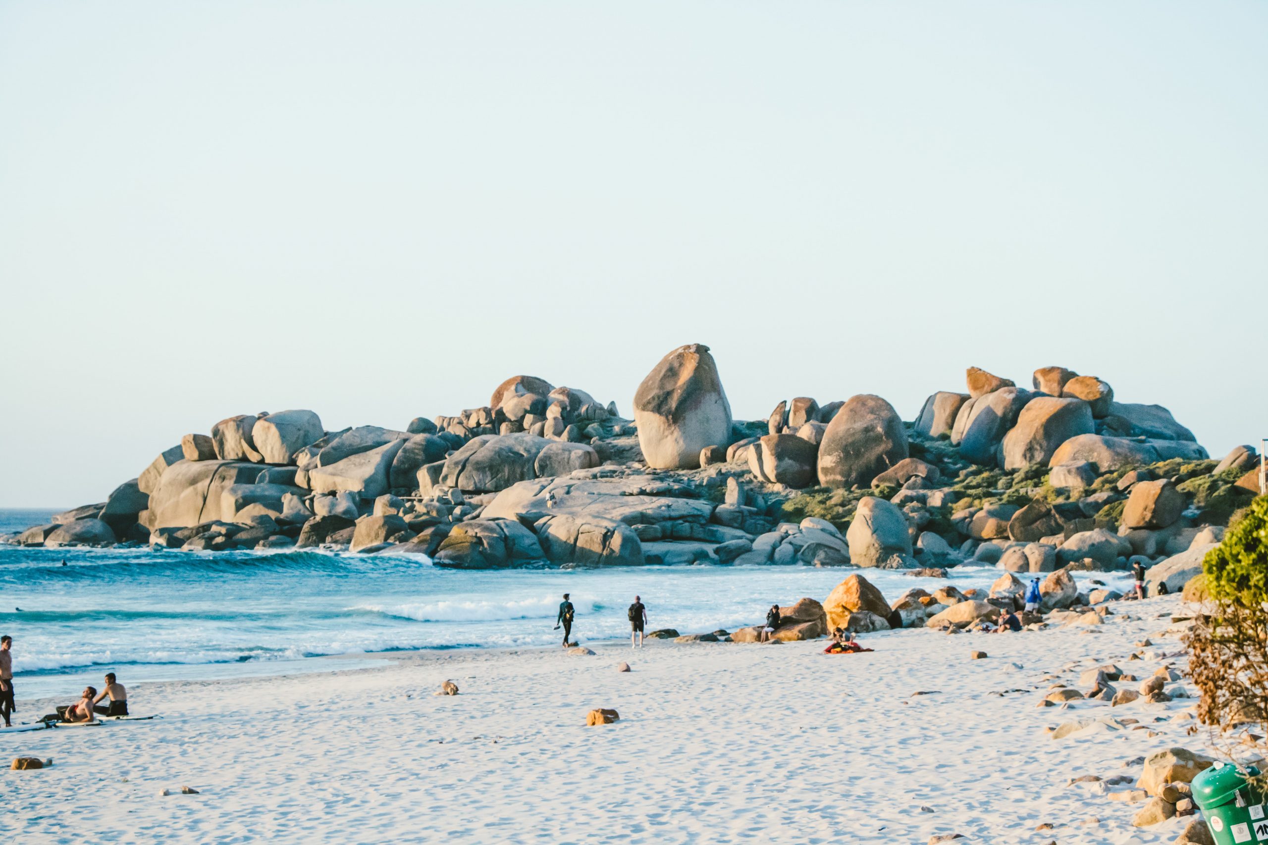 Llandudno beach in Cape Town