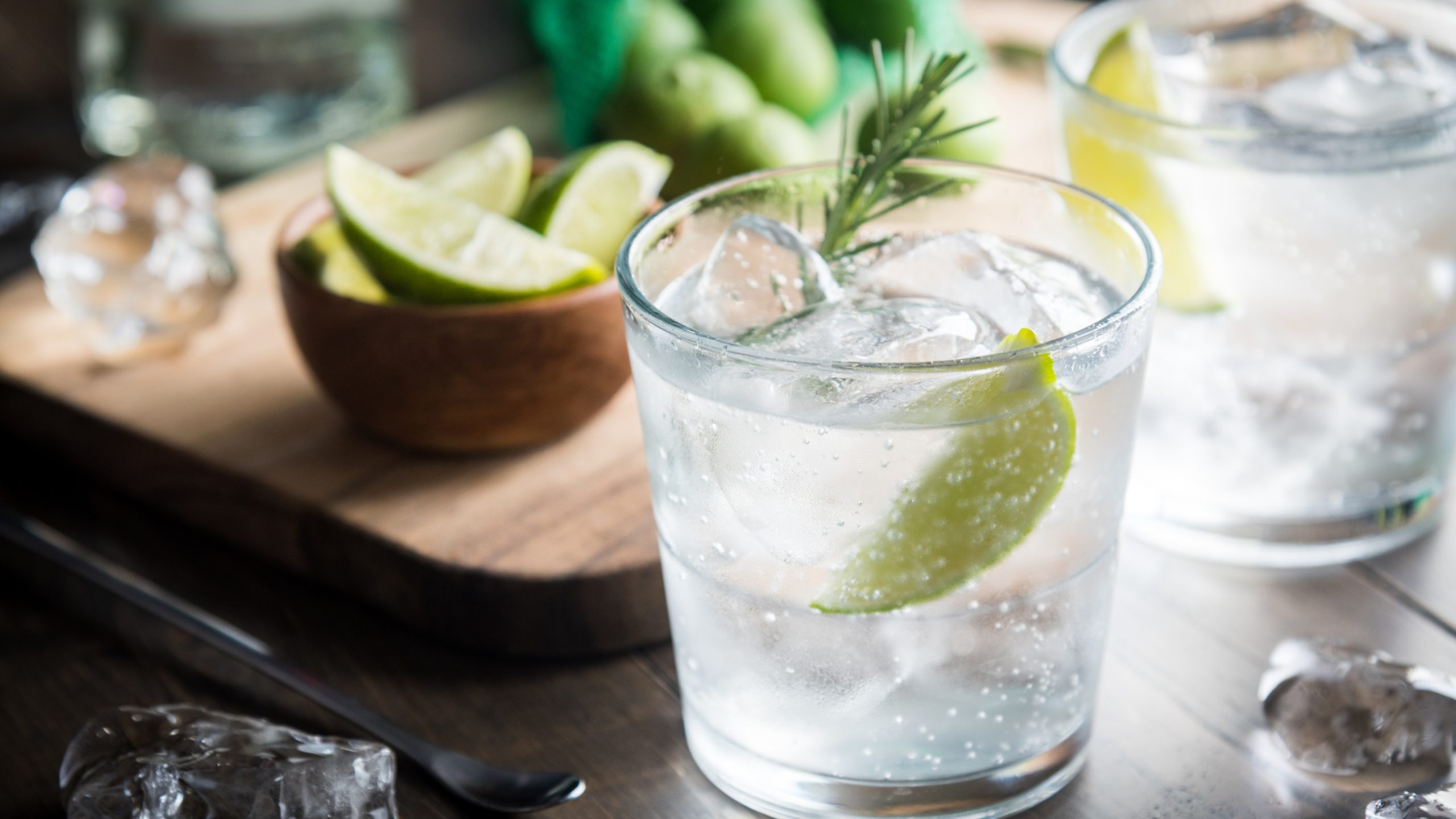 Local gin at Northumberland Park Local gin at Northumberland Park