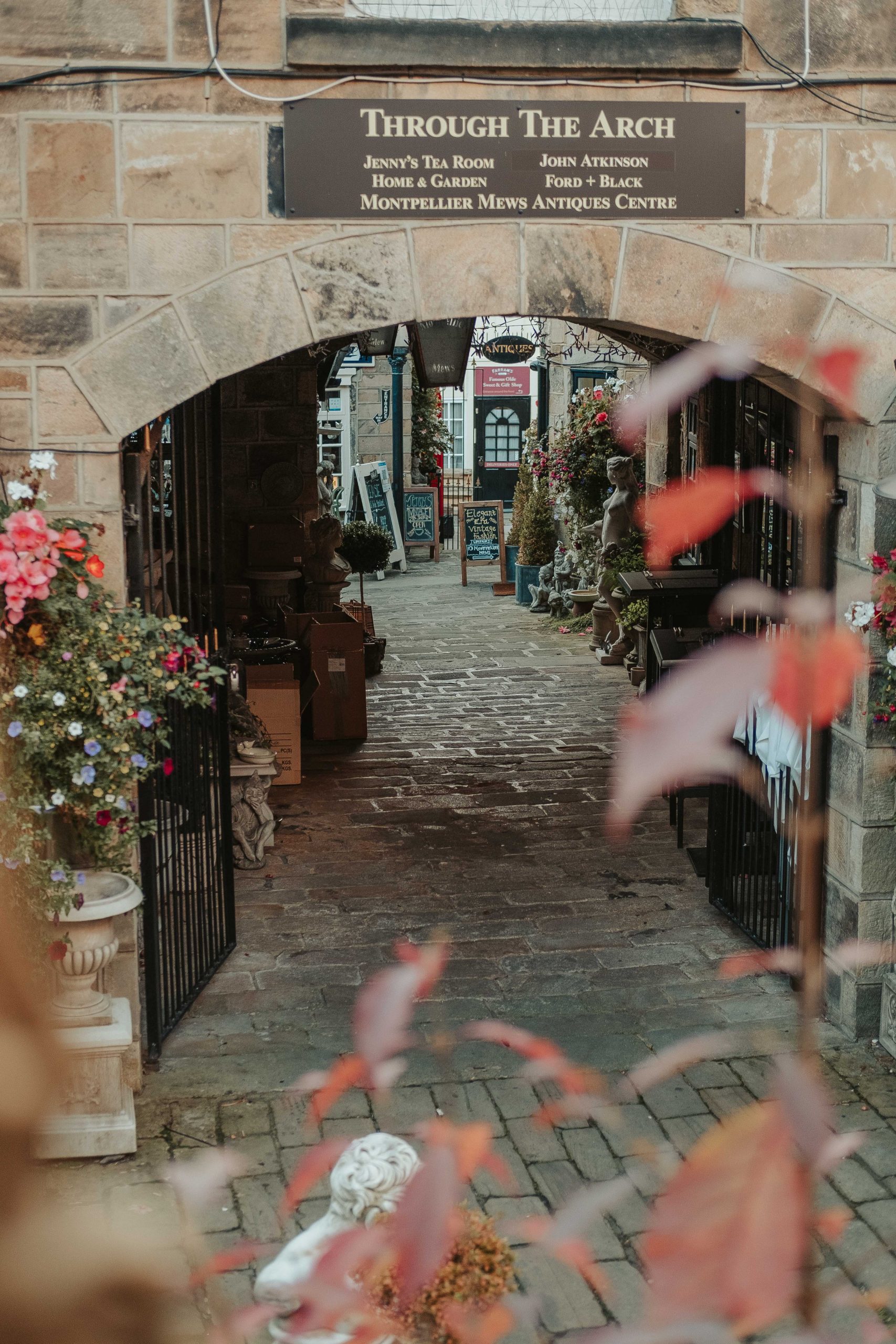 Local shops in Harrogate town centre