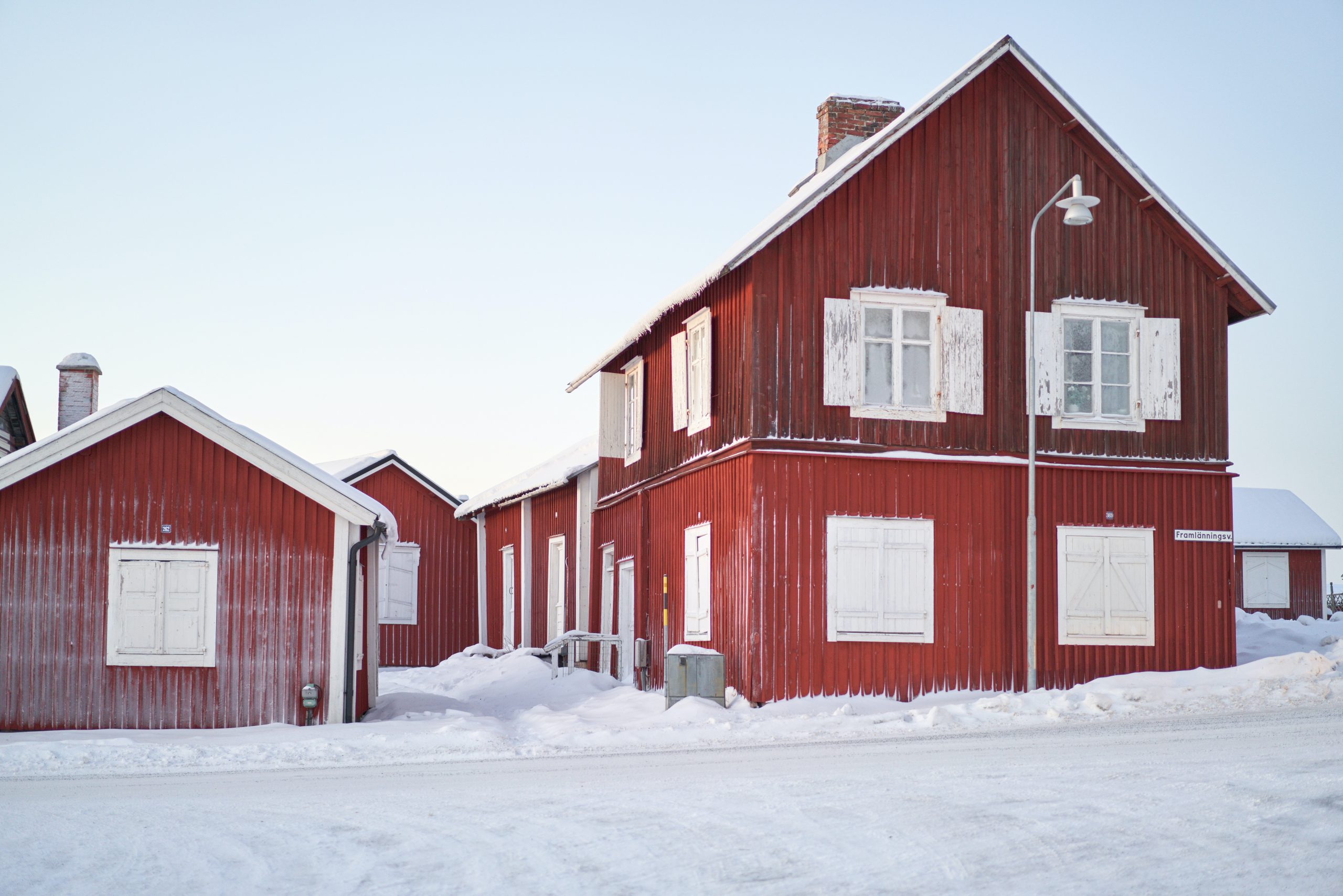 Luleå Sweden during winter