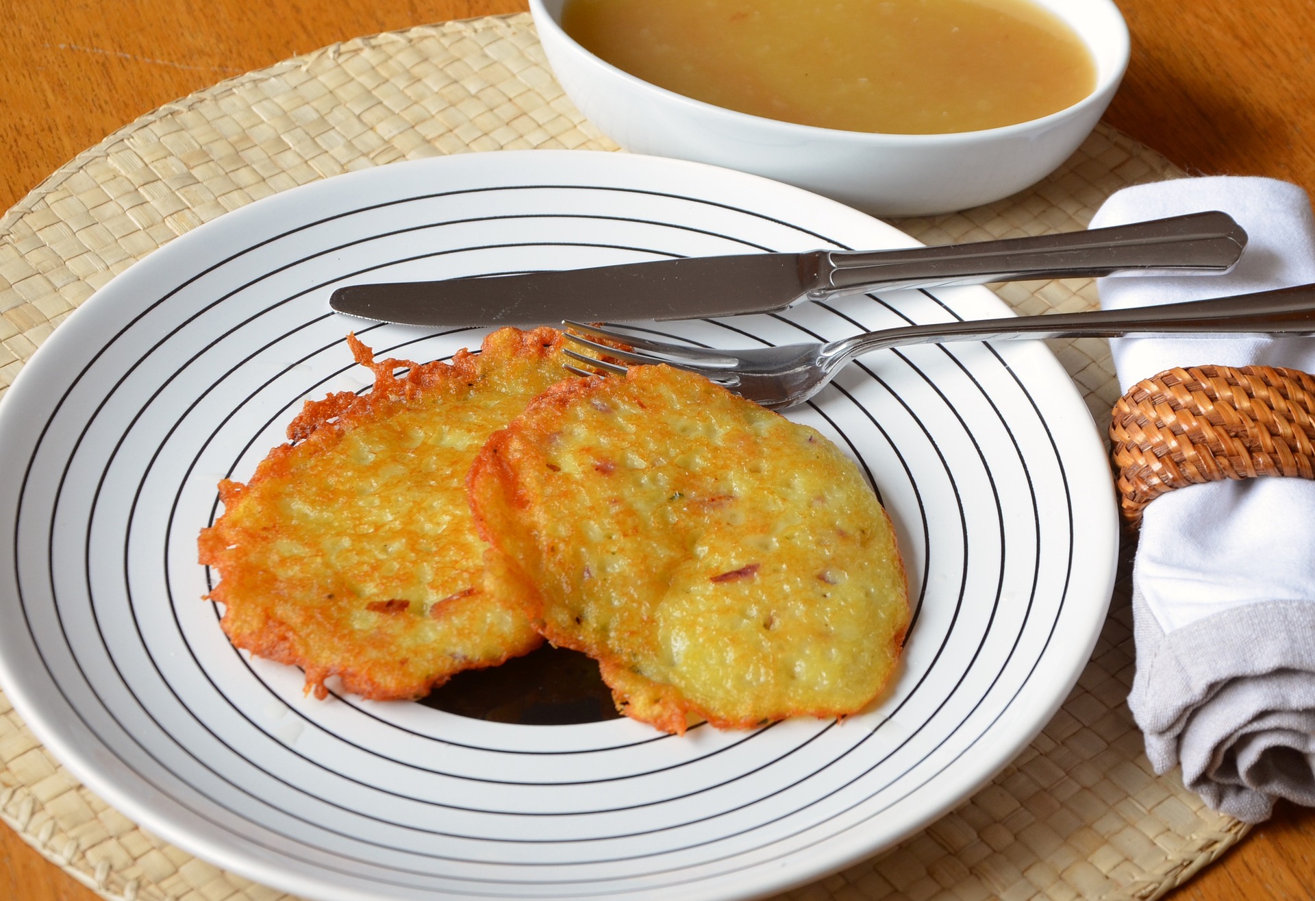 Luxembourg cuisine fritters